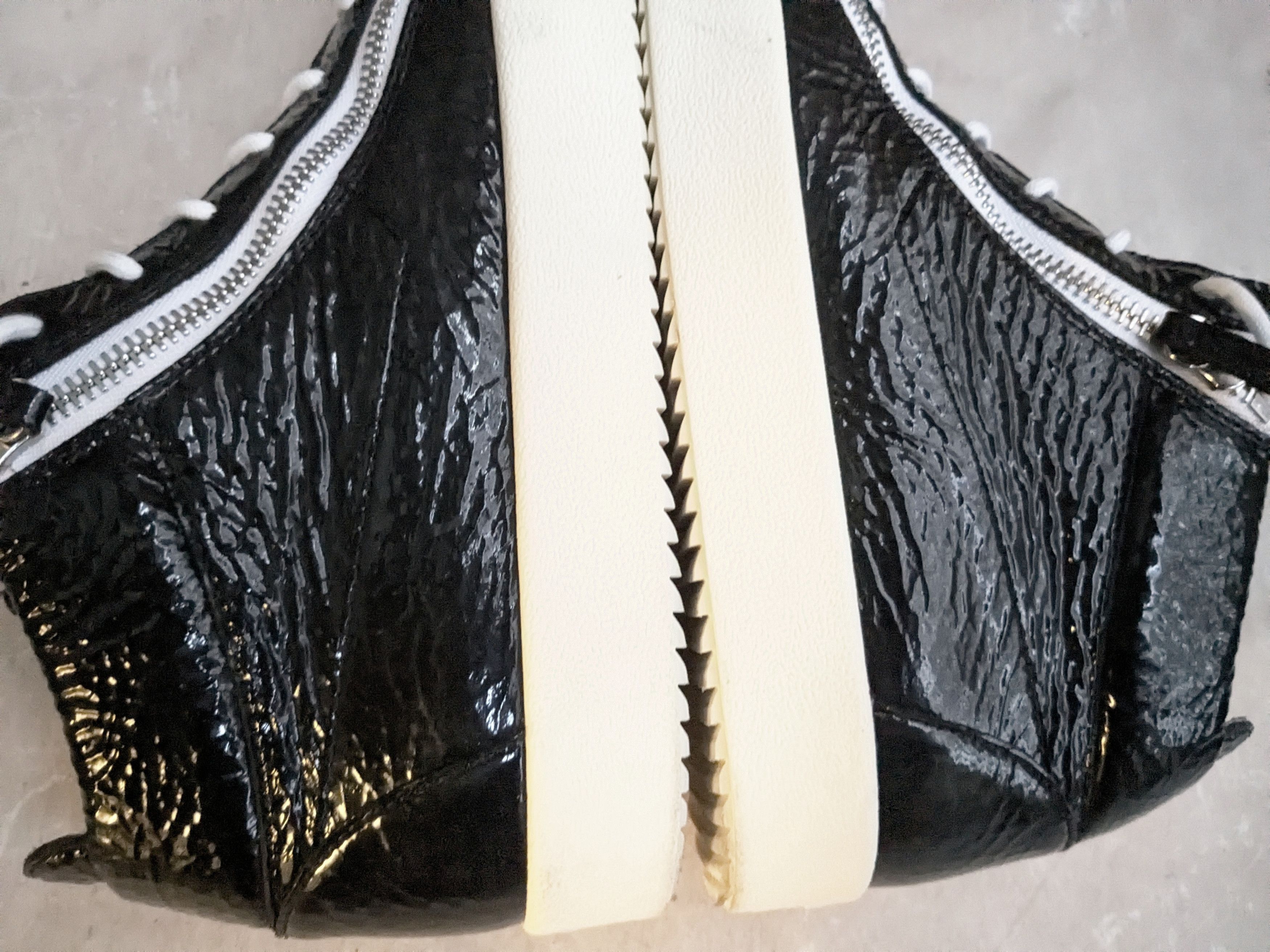 Giuseppe Zanotti Giuseppe Zanotti High Tops Black Patent Leather 13 46 Size US 13 / EU 46 - 6 Thumbnail