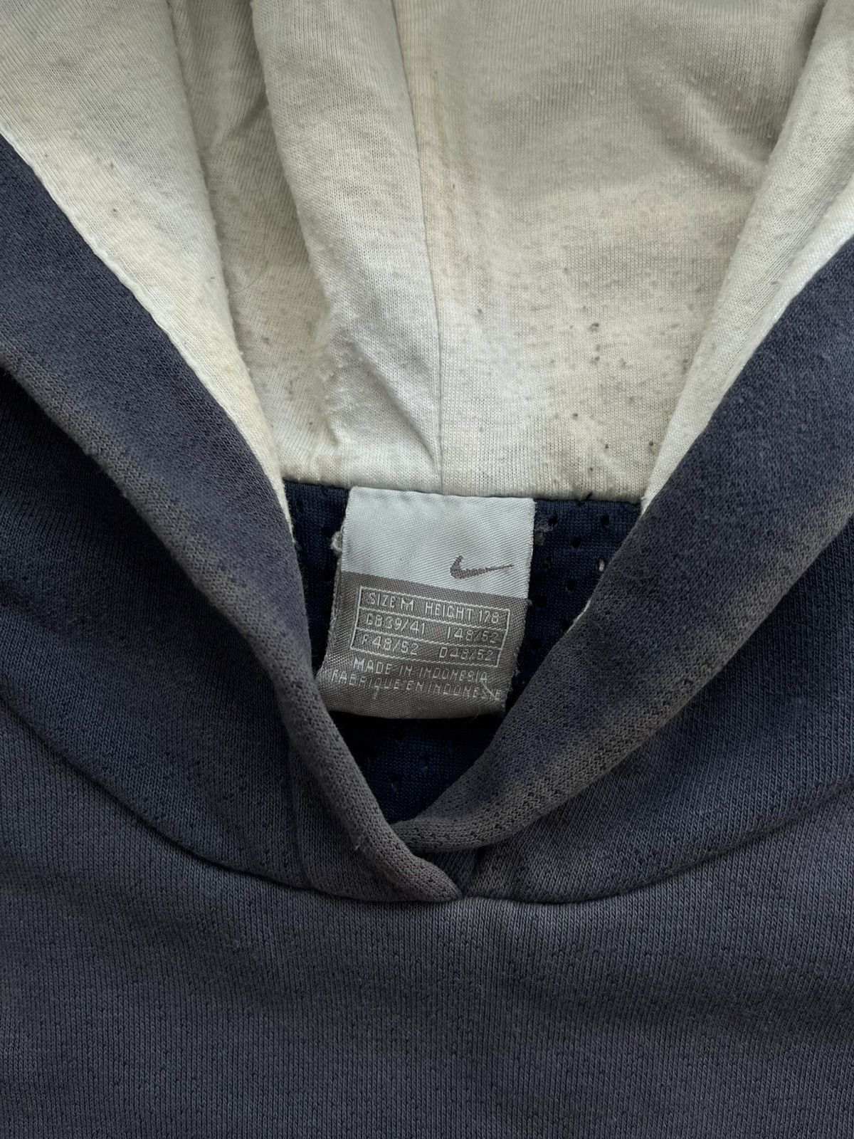 Nike 90’s NIKE BIG LOGO RETRO SPELLOUT SWOOSH Y2K RARE HOODIE Size US M / EU 48-50 / 2 - 3 Thumbnail