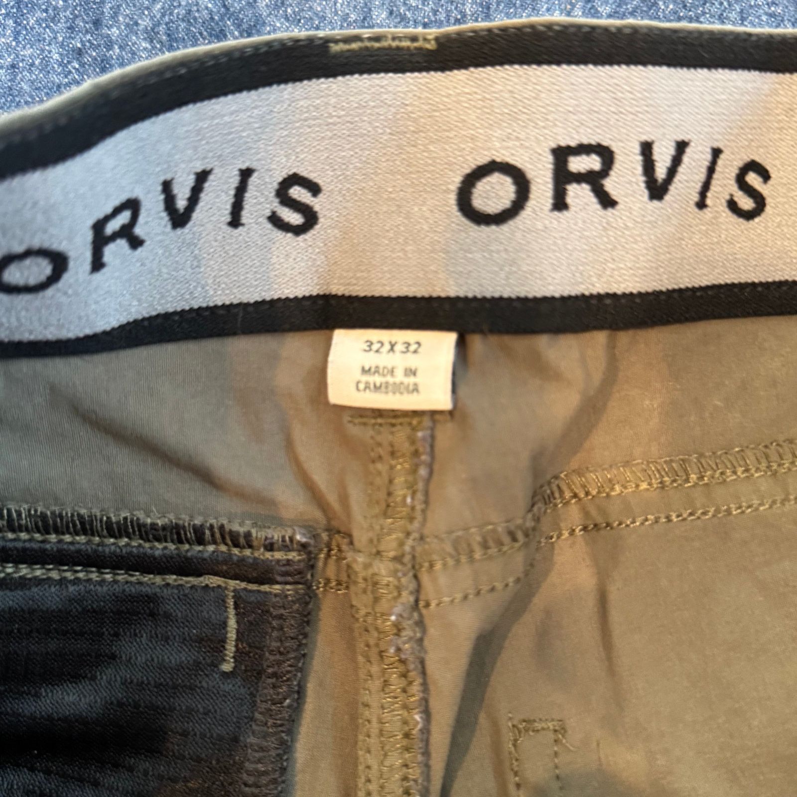 Orvis Orvis Olive GreenTechnical Pants 32x32 Size US 32 / EU 48 - 3 Thumbnail