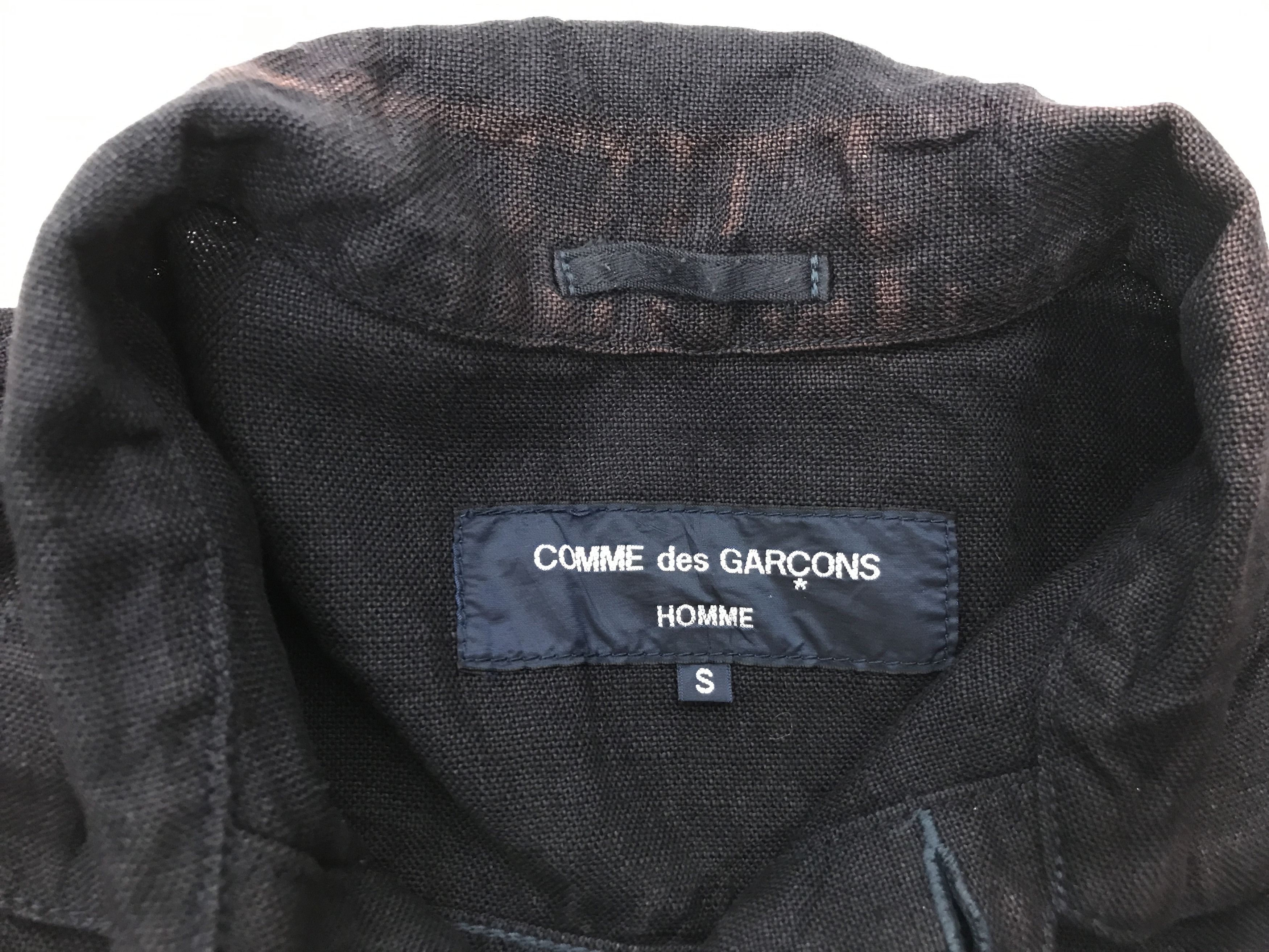 Comme des Garcons × Japanese Brand × Vintage Vintage Comme des Garcons Linen Jacket Size US S / EU 44-46 / 1 - 8 Thumbnail
