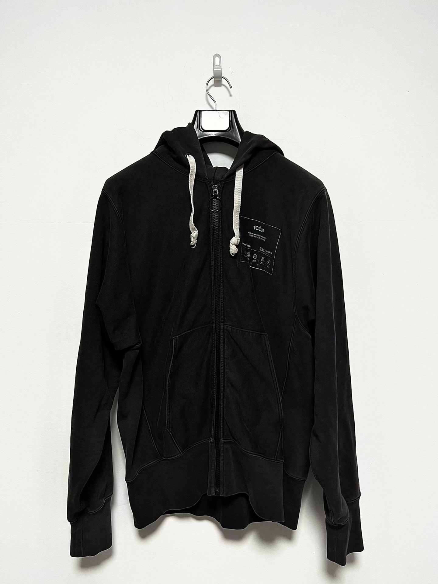 Maison Margiela Maison Margiela Label washed zipper sweatshirt 2501-Nextarr Size US M / EU 48-50 / 2 - 1 Thumbnail