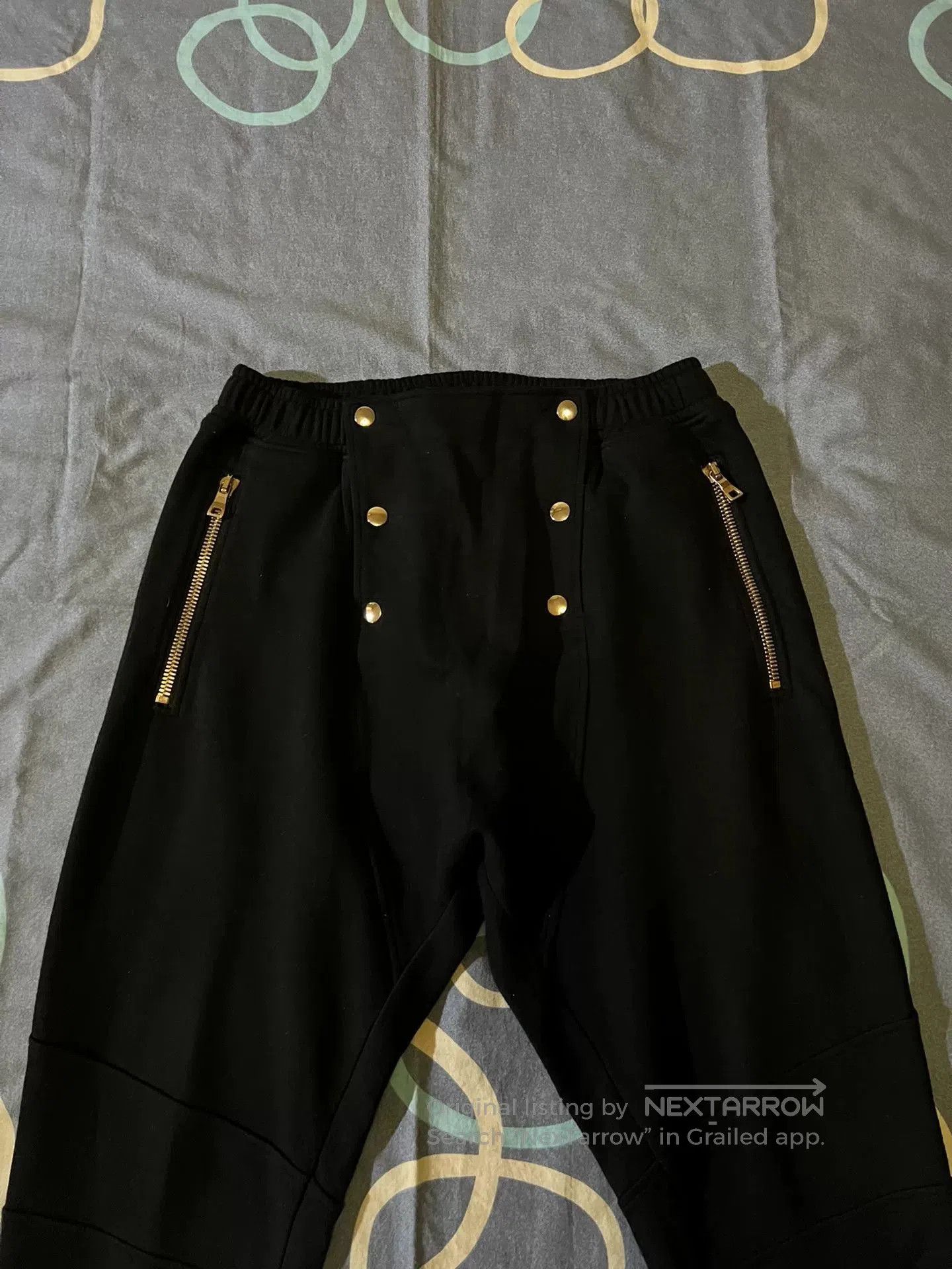 Balmain balmain royal style zip-up casual pants. Size 28" / US 6 / IT 42 - 2 Thumbnail