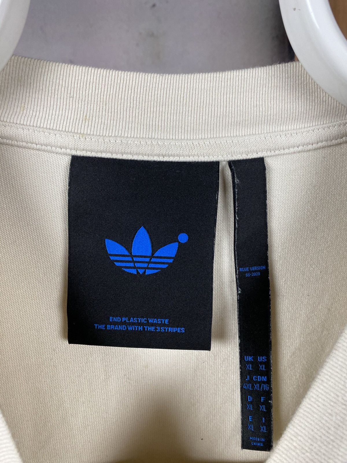 Adidas 🌺T-Shirt Adidas Blue Version Club SS-2023 270 Gr Tee🌺 Size US XL / EU 56 / 4 - 12 Thumbnail