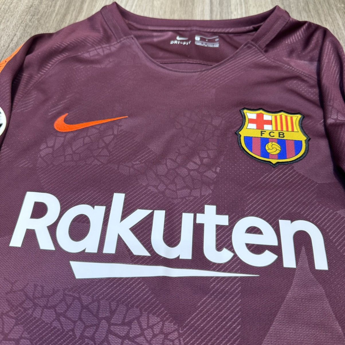 Nike Barcelona 17/18 third away shirt #10 Messi Size US S / EU 44-46 / 1 - 3 Thumbnail