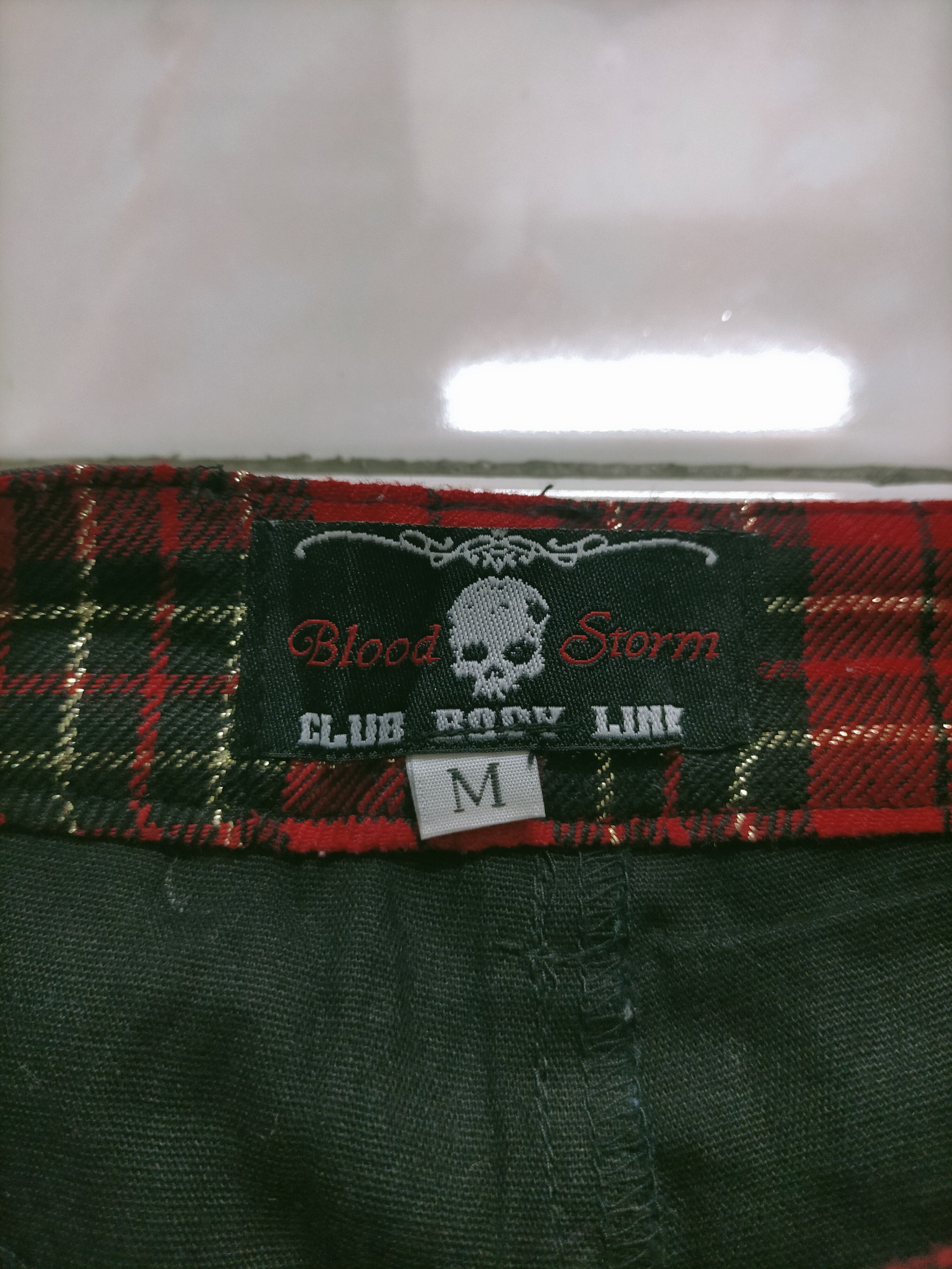 If Six Was Nine 🔥 Vintage Blood Storm Club Body Line Punk Bondage Pants Size US 28 / EU 44 - 6 Thumbnail