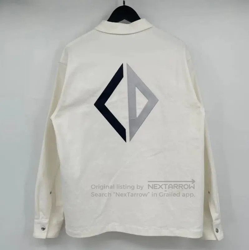 Dior Dior White Cotton Long Sleeve Men's Jacket . Size US L / EU 52-54 / 3 - 1 Thumbnail