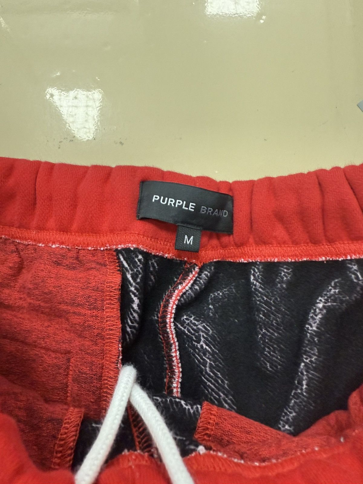 Purple Brand Purple Brand Core Red crystal Wordmark Size US 32 / EU 48 - 2 Thumbnail