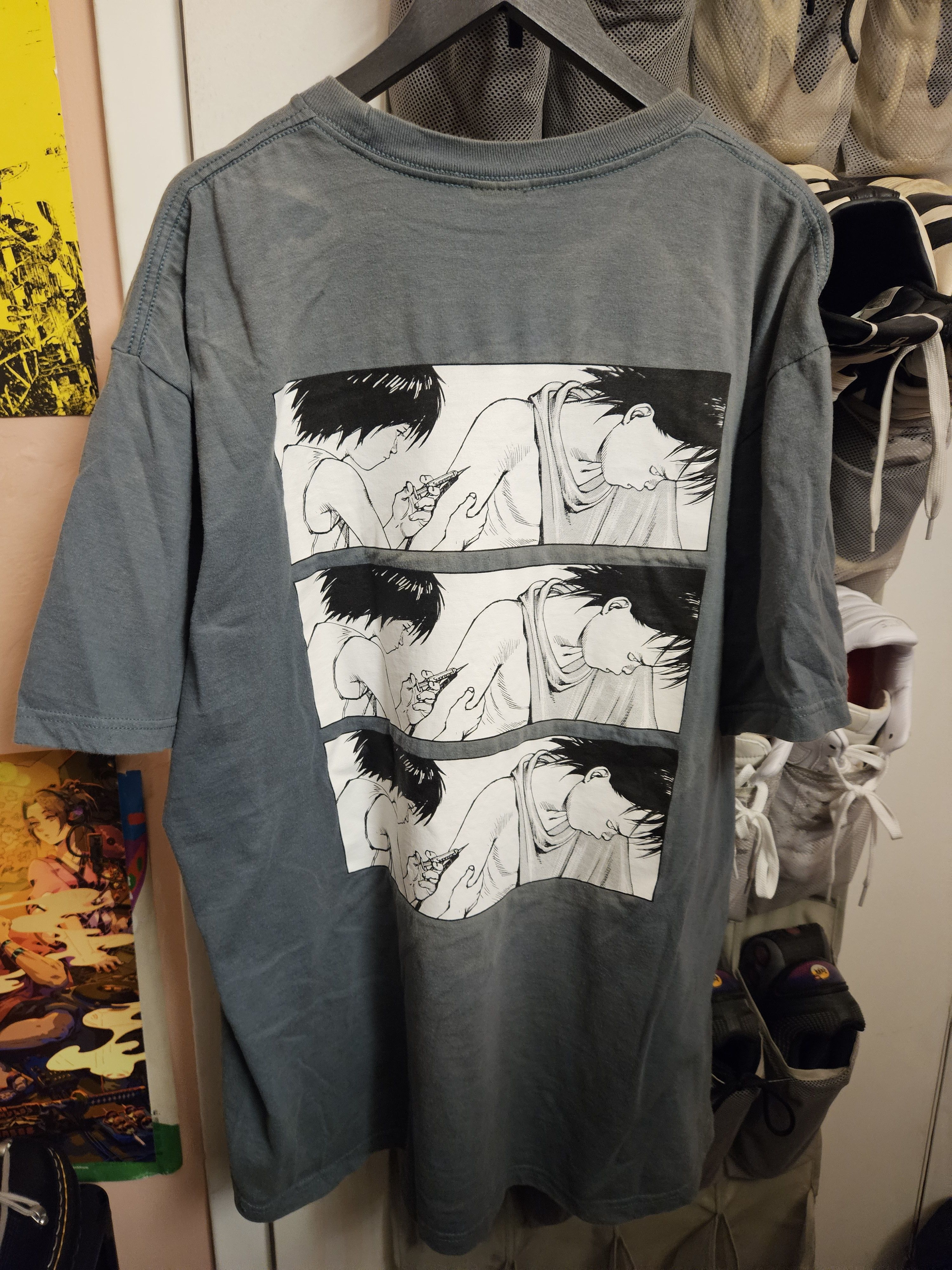 Supreme Supreme Akira Syringe Tee XL Blue Size US XL / EU 56 / 4 - 1 Thumbnail