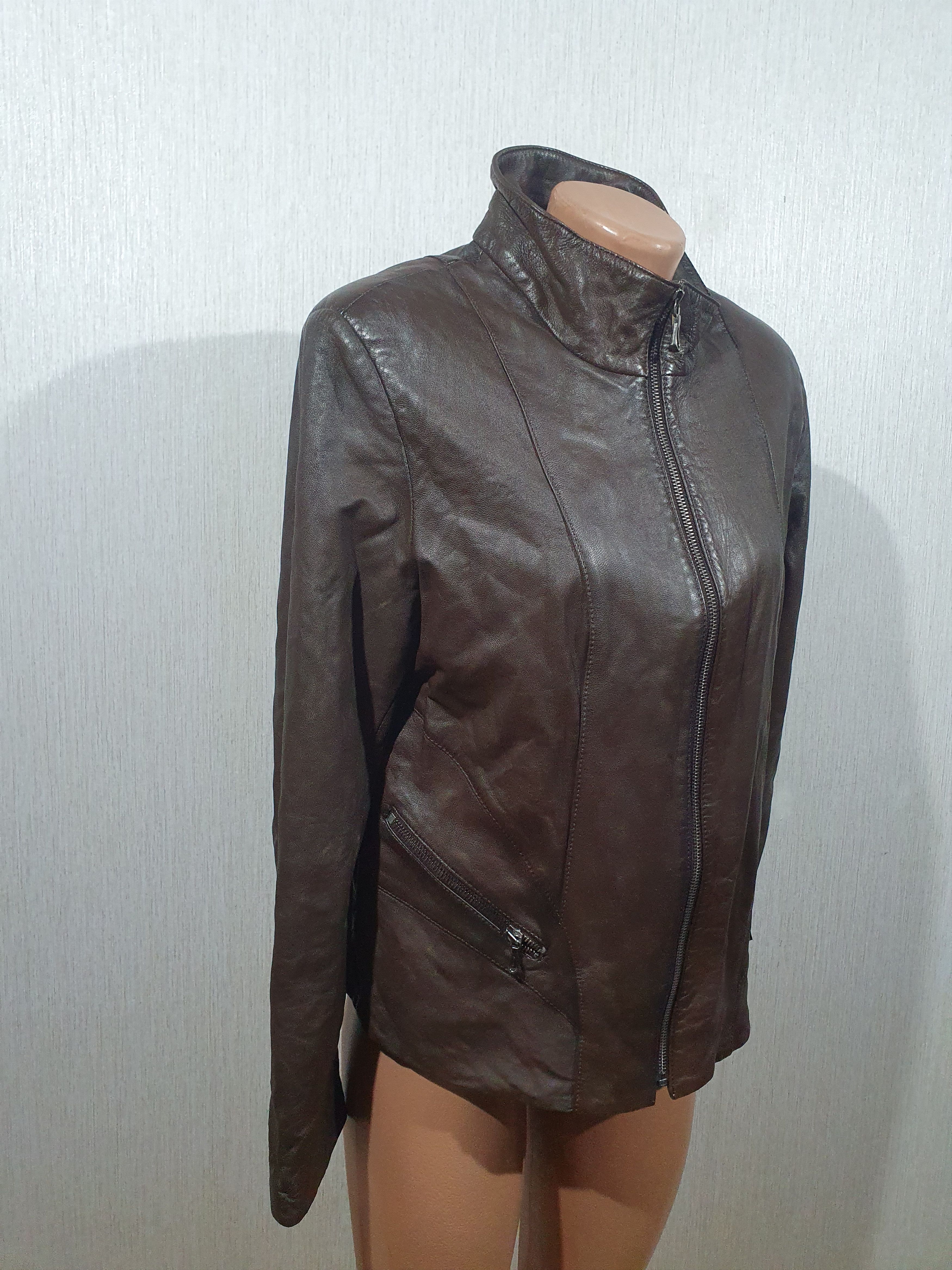 Other Leather women's jacket Size L / US 10 / IT 46 - 2 Thumbnail