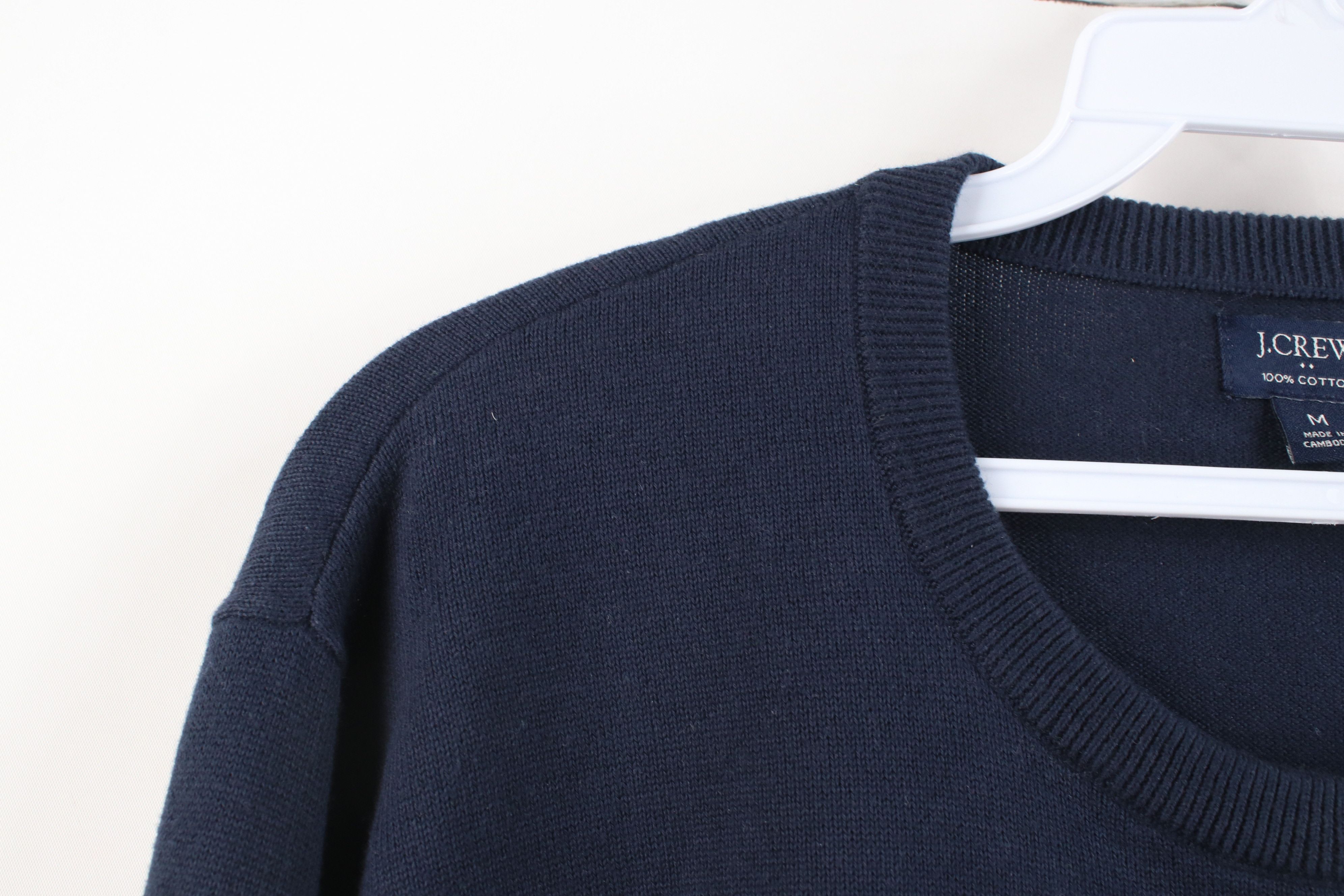 J.Crew Vintage Y2K J Crew Lightweight Cotton Knit Crewneck Sweater Size US M / EU 48-50 / 2 - 7 Thumbnail