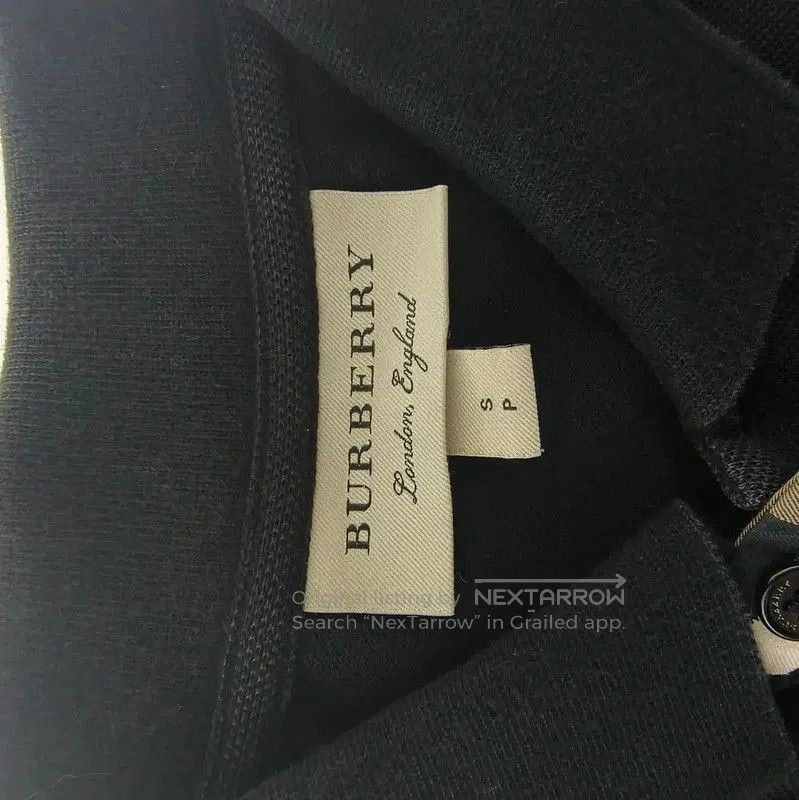Burberry Burberry Black Cotton Polo Shirt for Men. Size US S / EU 44-46 / 1 - 2 Thumbnail