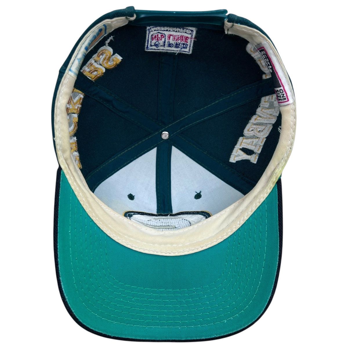NFL × Sports Specialties × Vintage 1990s NFL Green Bay Packers Side Wave Sports Specialties Hat Size ONE SIZE - 7 Thumbnail