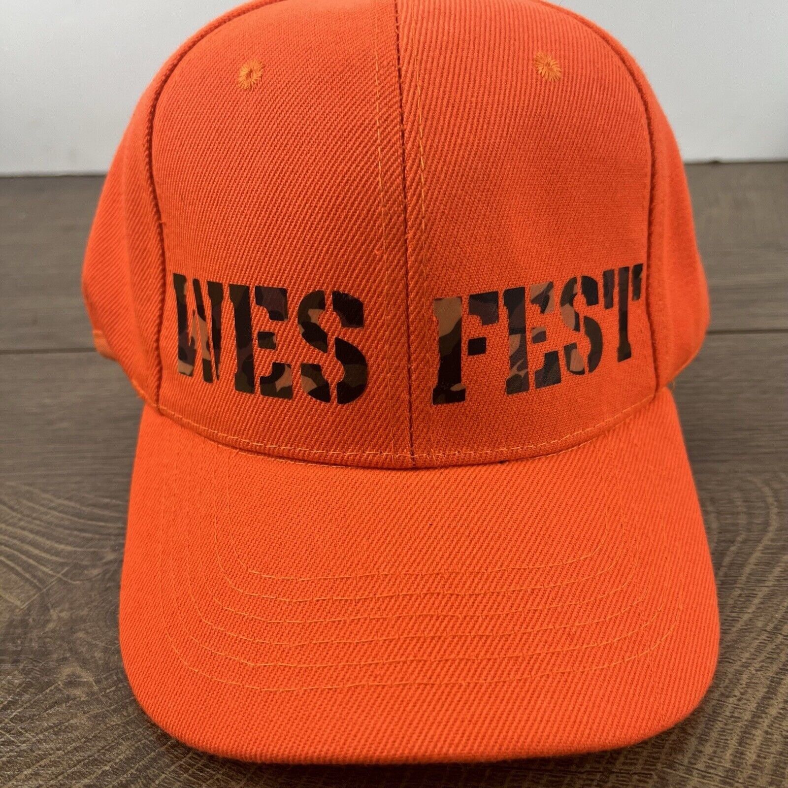 Other Wes Fest Hat Wes Fest Adjustable Hat Orange Adjustable Hat A Size ONE SIZE - 6 Thumbnail