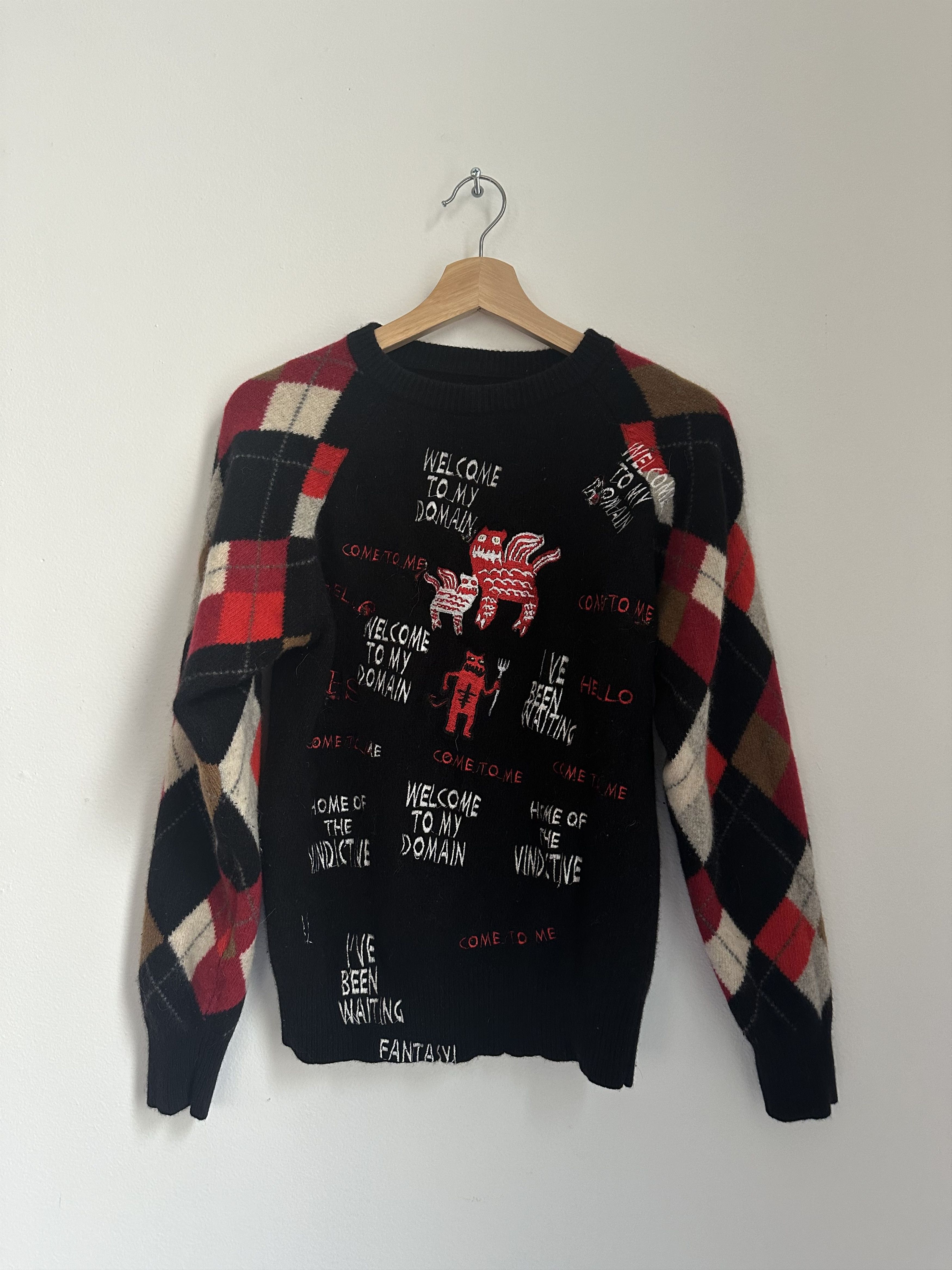 image of 1 Of 1 Sweater in Reds, Men's (Size Small)