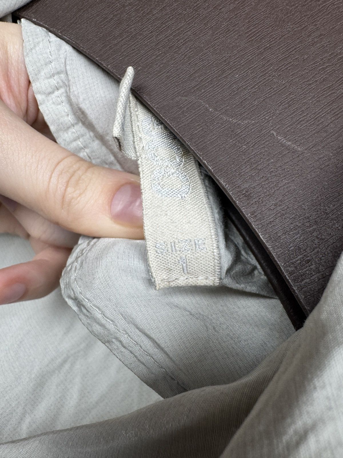 Transit Transit Par Such TR-900 Beige Metal Designer Full Zip Coat Size XS / US 0-2 / IT 36-38 - 10 Thumbnail