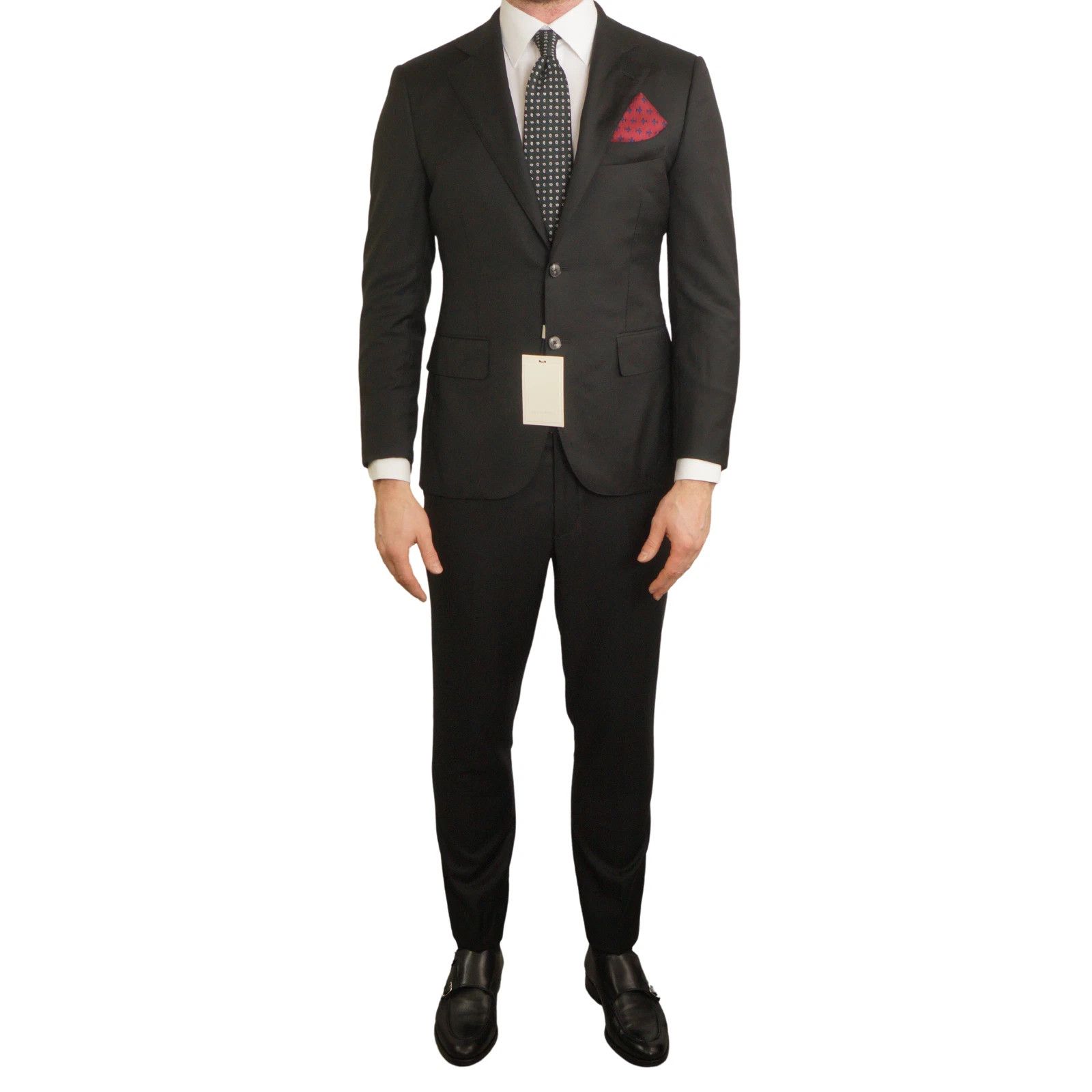 Suitsupply Men Suitsupply Suit Lazio Single Breasted Wool S110 27 US44S Size 44S - 1 Thumbnail
