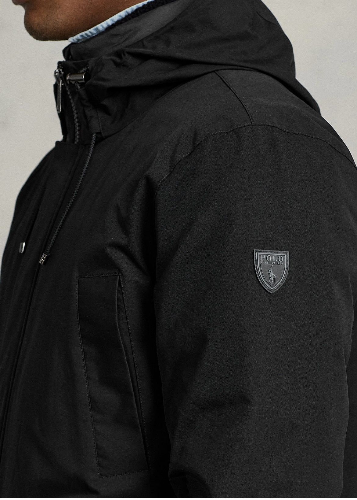 Polo Ralph Lauren Polo Ralph Lauren Men's Twill Hooded Coat Black Size Small Size US S / EU 44-46 / 1 - 21 Thumbnail