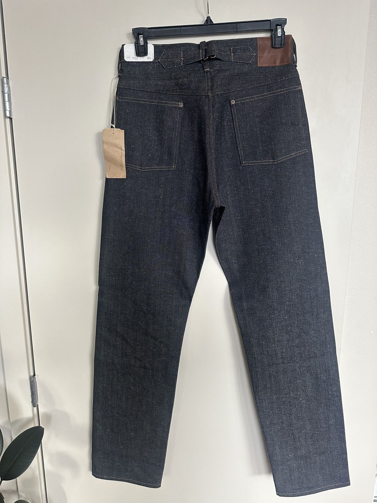 Taiga Takahashi Taiga Takahashi Lot 702 Raw Indigo Denim Trousers Size US 32 / EU 48 - 3 Thumbnail
