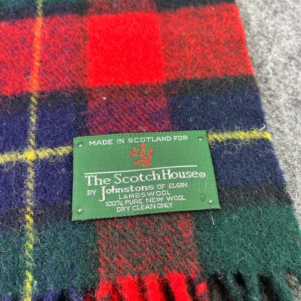 Johnstons Of Elgin × Vintage Johnstons Of Elgin Scarf / Muffler / Neckwear T598 Size ONE SIZE - 6 Thumbnail