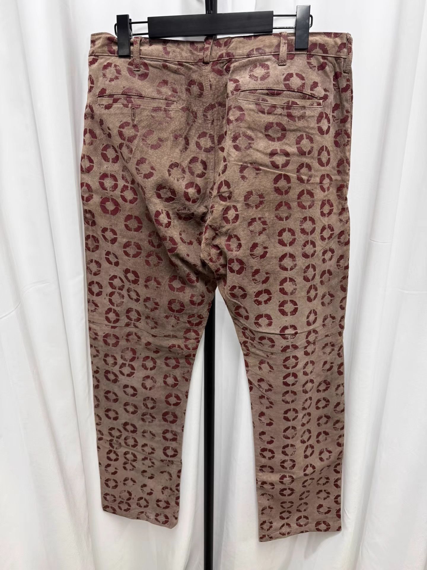 Comme des Garcons Homme Plus Comme des garcons homme plus Suede Lip Print Pants K20 Size US 35 - 6 Thumbnail