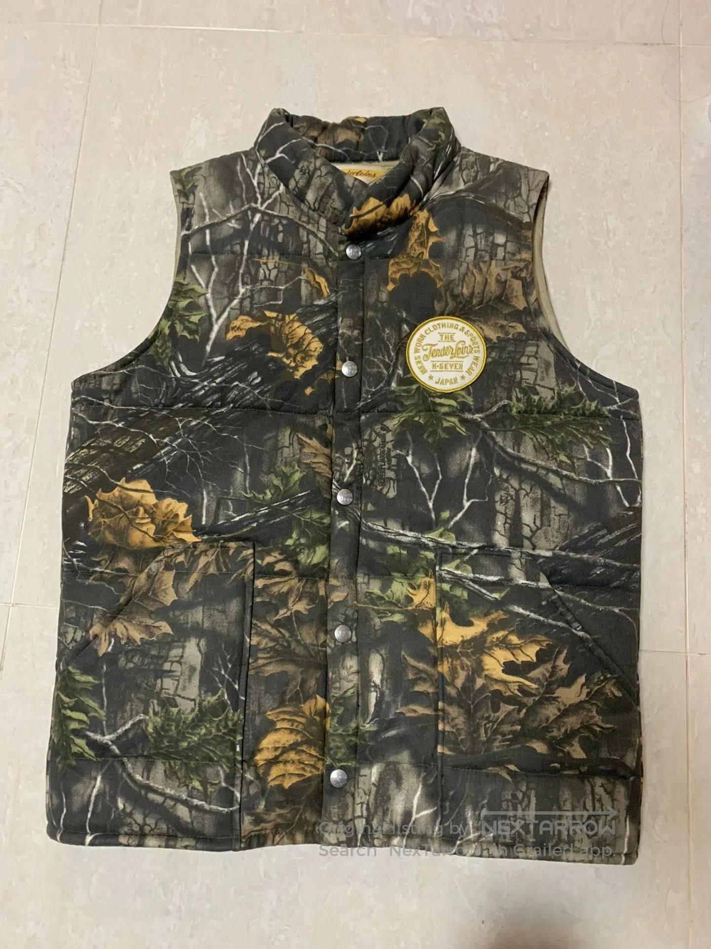 Tenderloin Tenderloin Camouflage Cotton Vest. Size US M / EU 48-50 / 2 - 1 Thumbnail