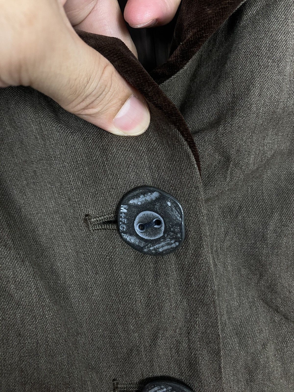 Marithe + Francois Girbaud Rare‼️ Marithe Francois Girbaud Velvet Colar Bondage Jacket Size XS / US 0-2 / IT 36-38 - 10 Thumbnail
