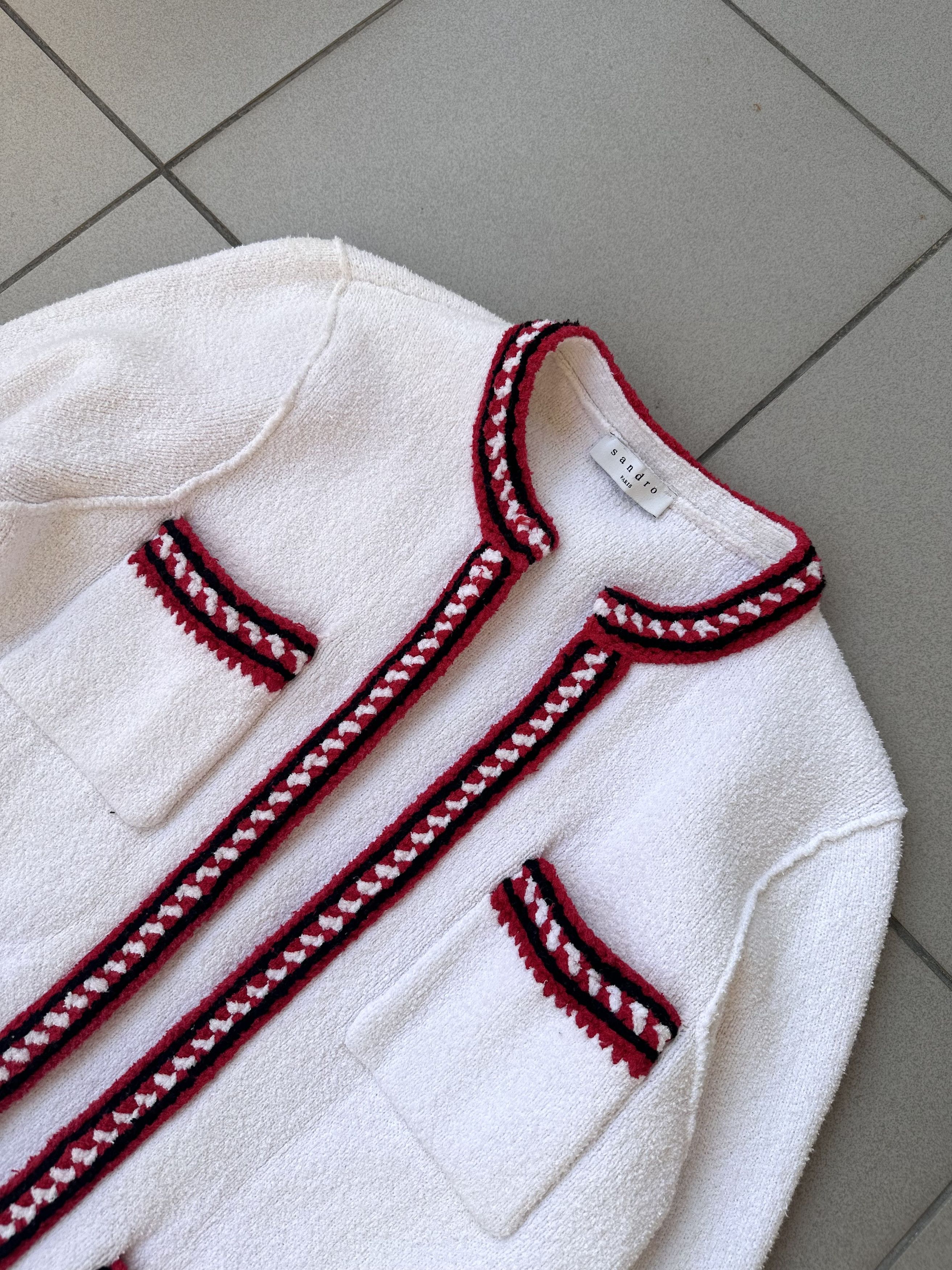 Designer × Sandro Sandro Paris Luce Chunky Cardigan sweater Size S / US 4 / IT 40 - 3 Thumbnail