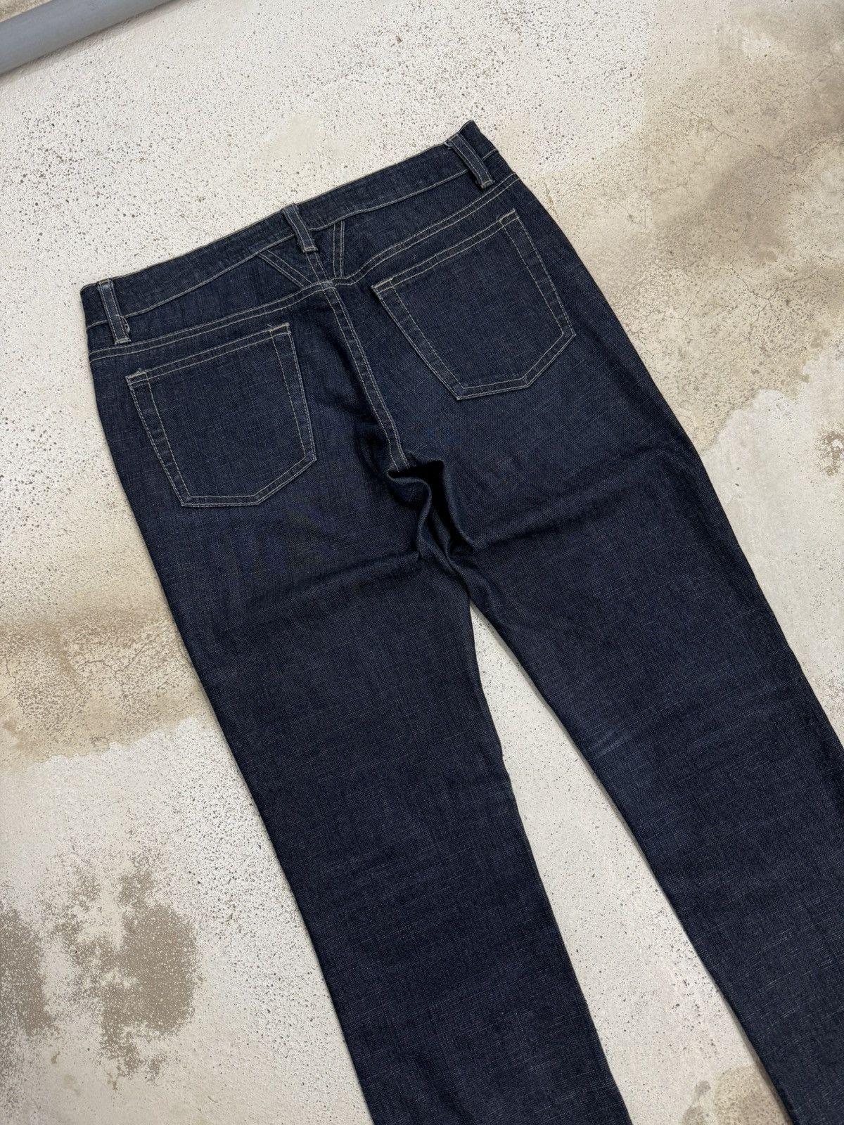 Marithe + Francois Girbaud Dark Flare Marithe Francois Girbaud Denim Pants Size US 28 / EU 44 - 7 Thumbnail