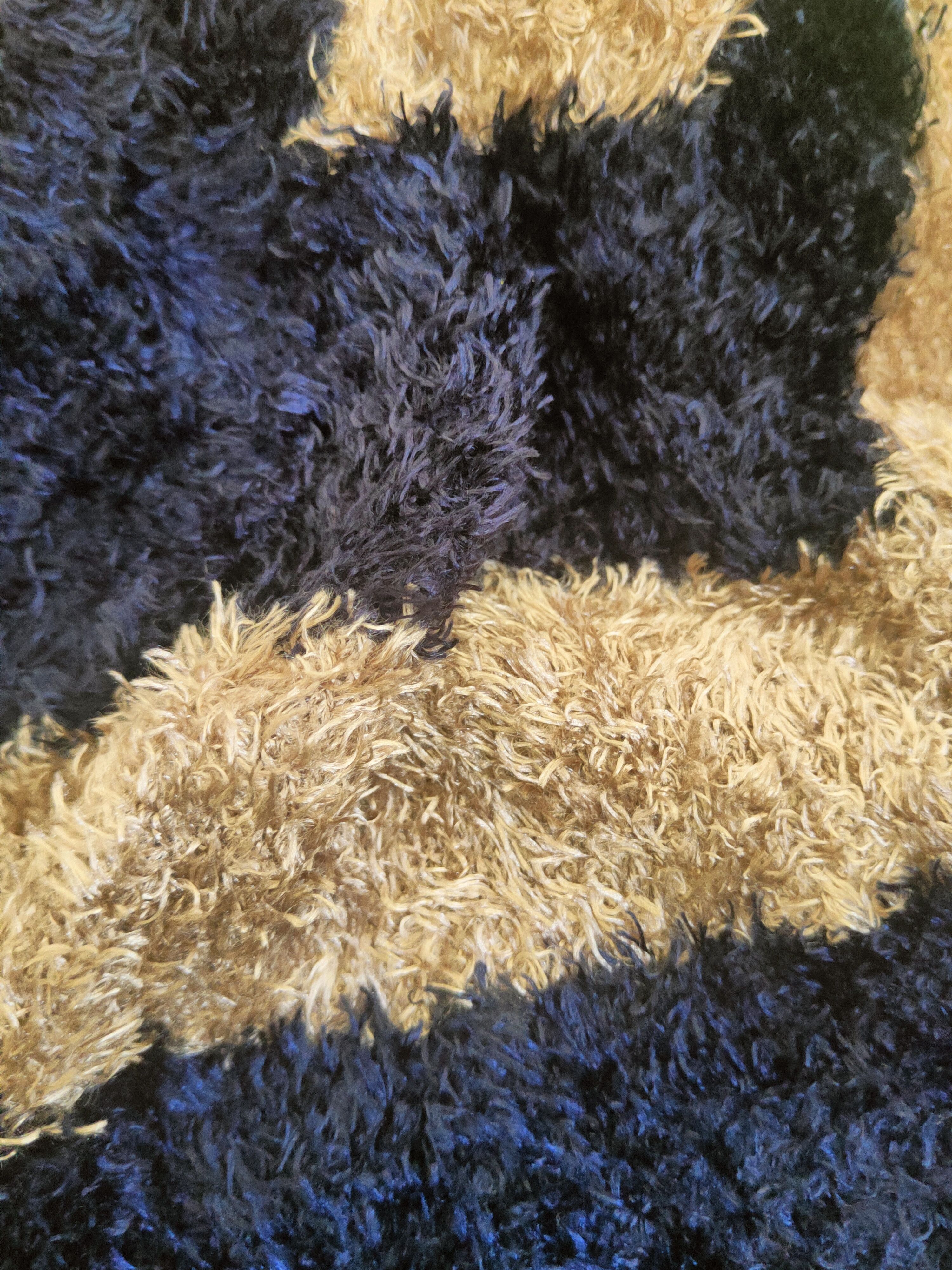Japanese Brand DL Persodea Navy Brown Fur Mohair Knitwear #46-919 Size S / US 4 / IT 40 - 12 Thumbnail