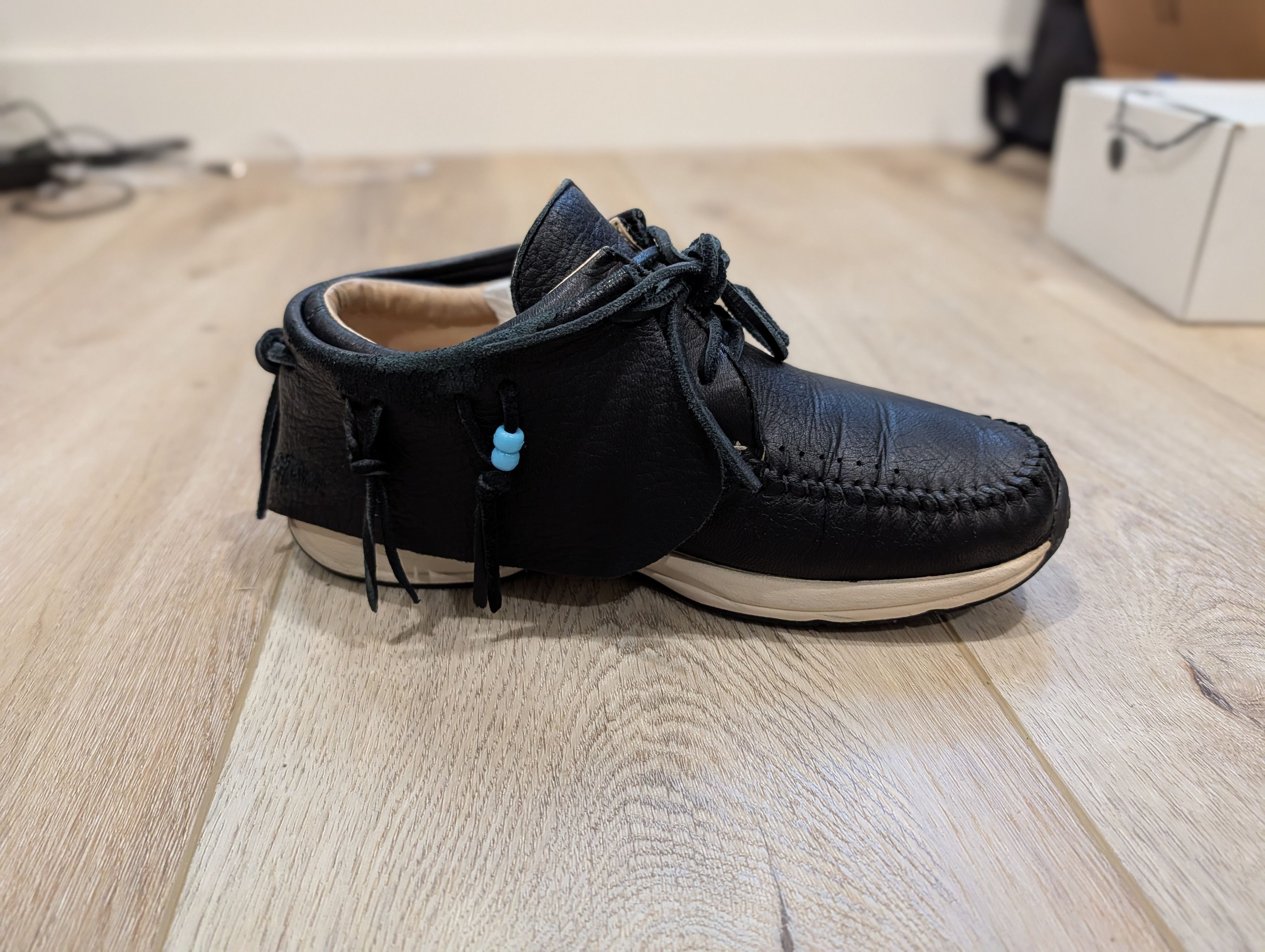 Visvim Visvim FBT 2015 Elk Leather Black 0115201001001 Size US 9 / EU 42 - 13 Thumbnail