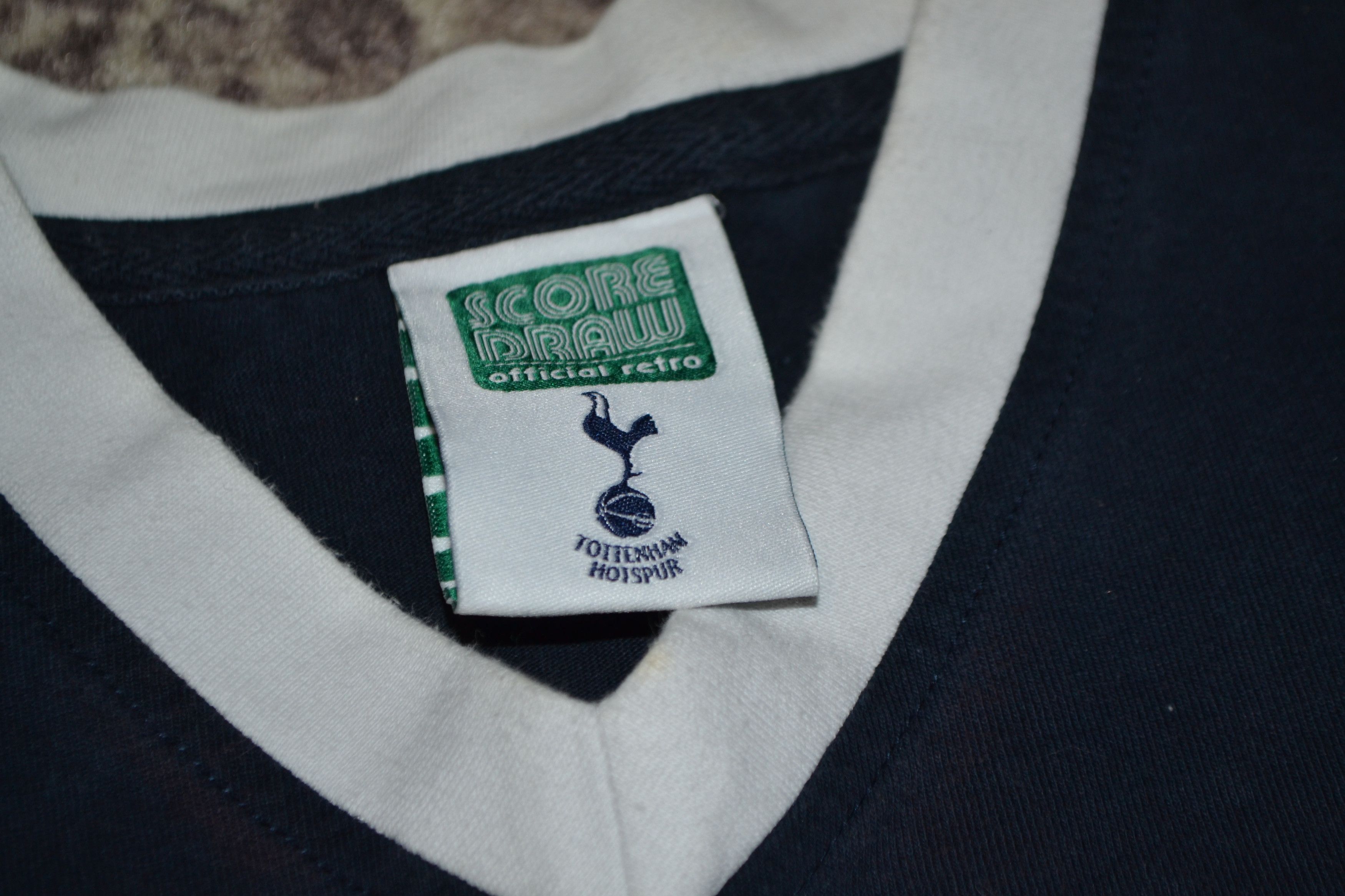 Other Tottenham 1962 Score Draw Football Shirt Vintage Jersey Size US M / EU 48-50 / 2 - 4 Thumbnail