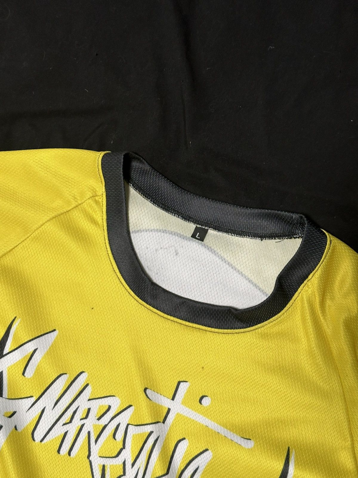 Gnarcotic Gnarcotic Yellow x Black Flames dirtbike jersey Size US L / EU 52-54 / 3 - 8 Thumbnail