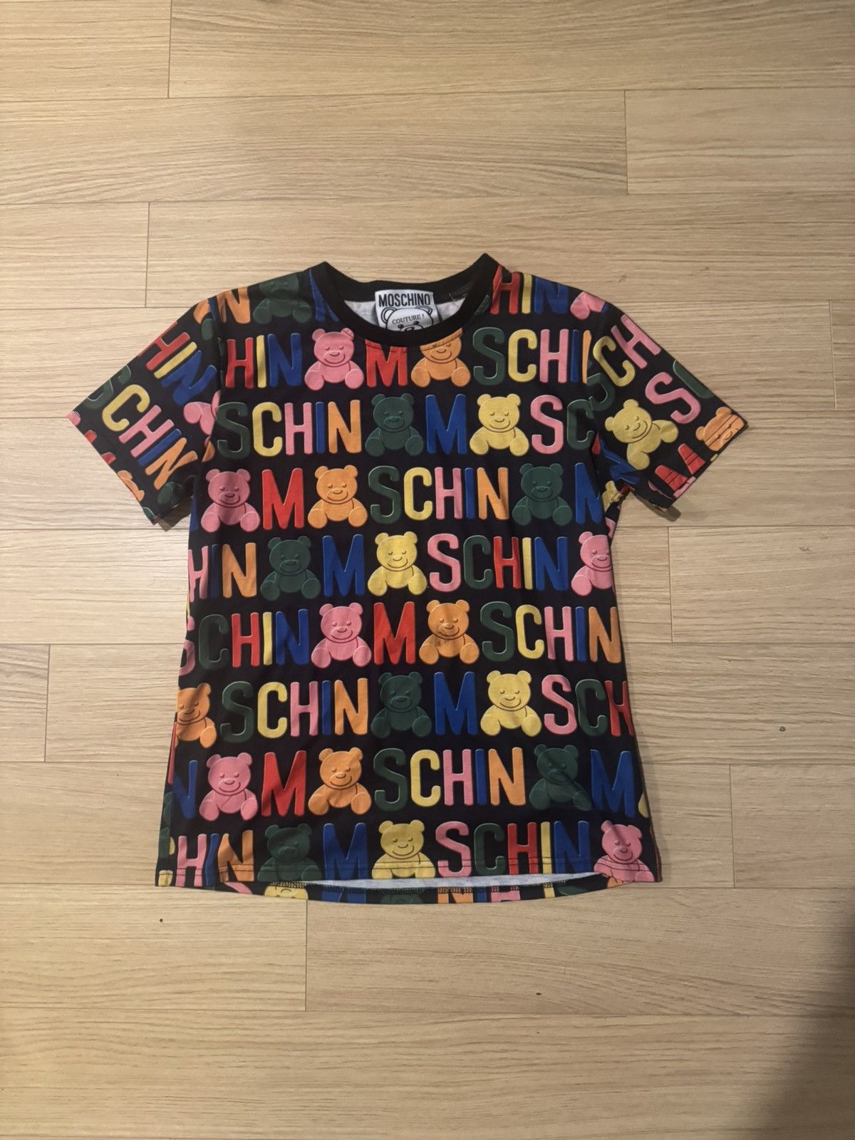 Moschino Moschino Tshirt All Over Print Logo Size US M / EU 48-50 / 2 - 1 Thumbnail