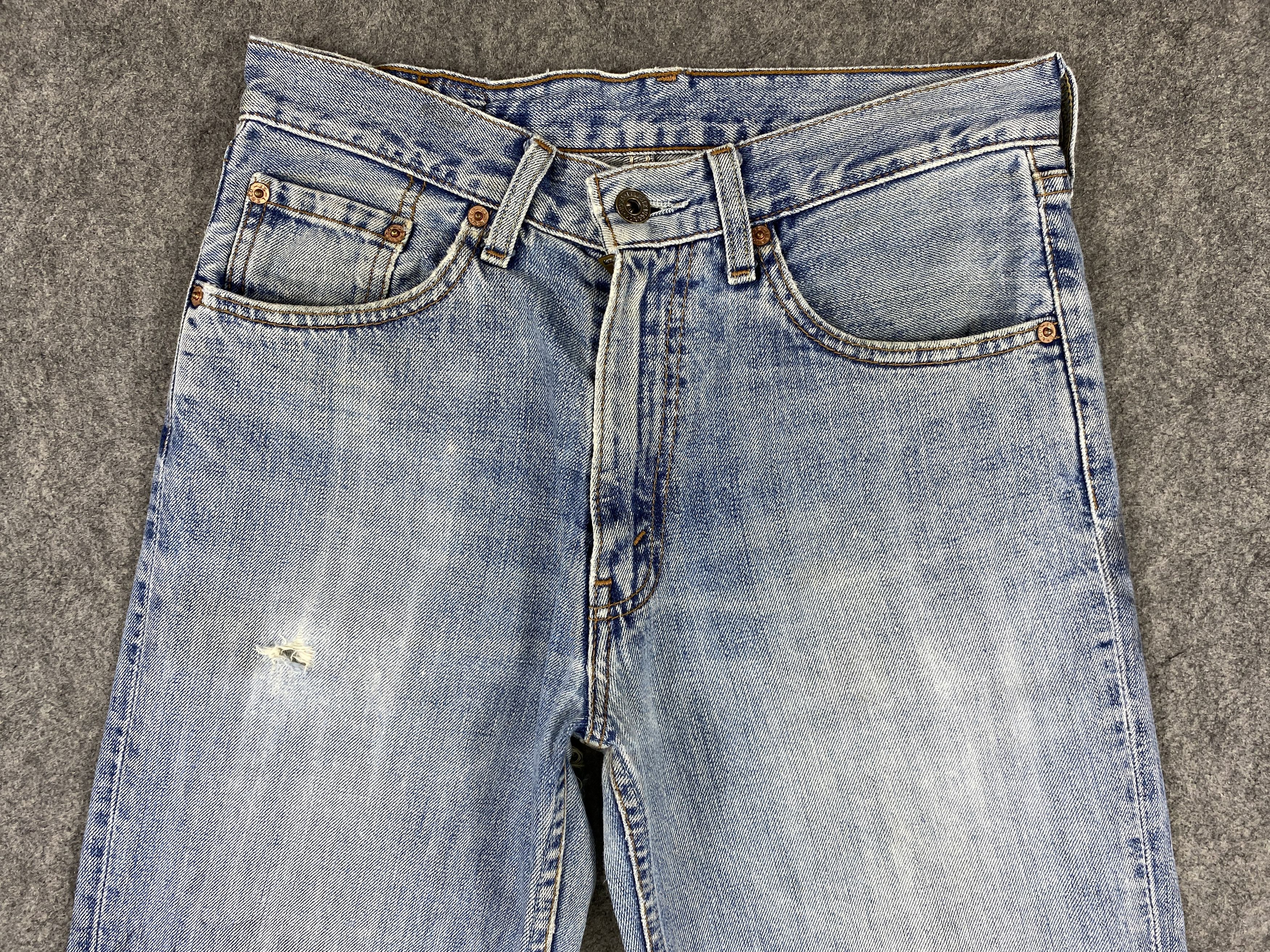 Levi's Earth Tone Vintage Levi's 504 Jeans 28x30 Denim -JN2047 Size US 28 / EU 44 - 3 Thumbnail