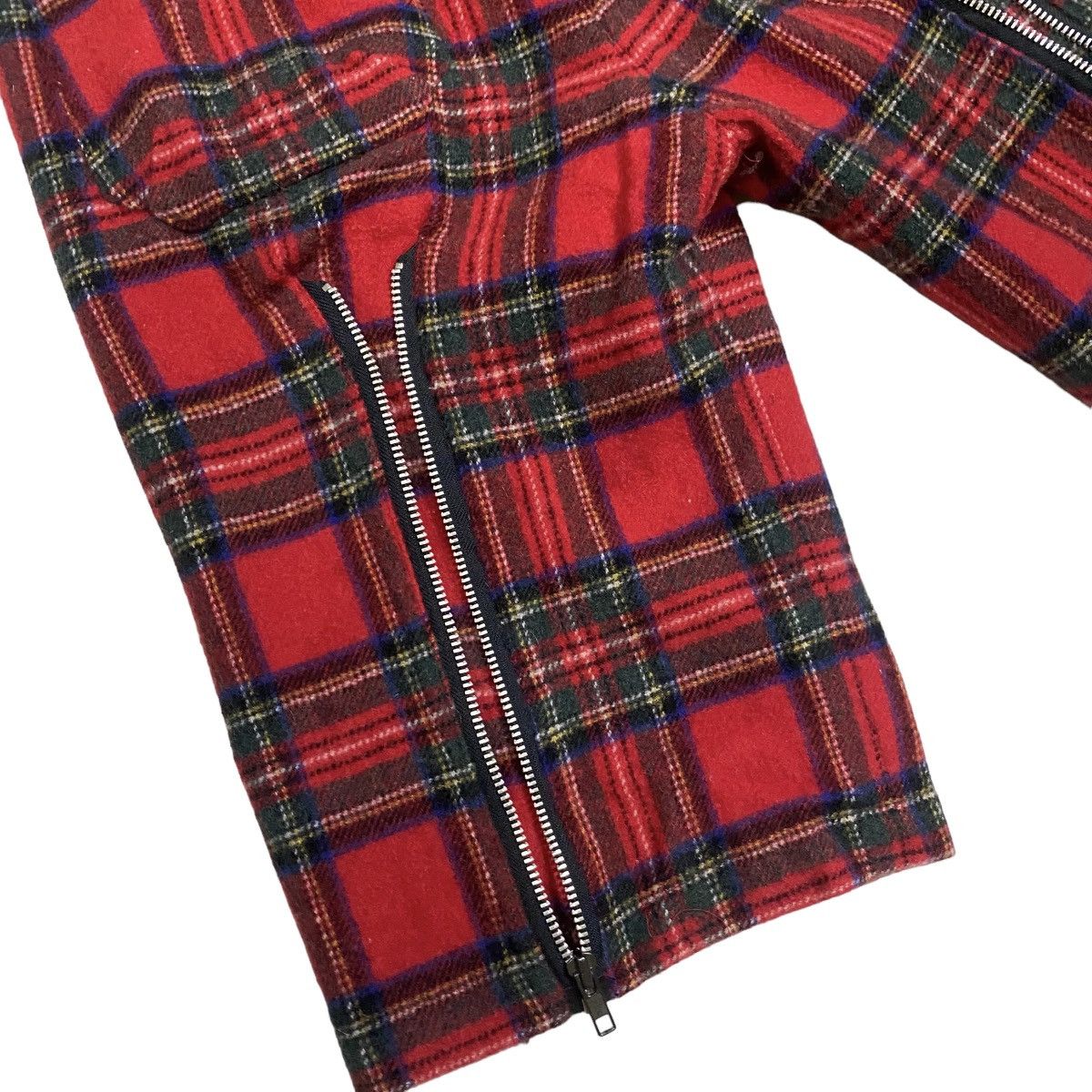 Japanese Brand Milk Punk Bondage tartan wool short pant Size US 30 / EU 46 - 10 Thumbnail
