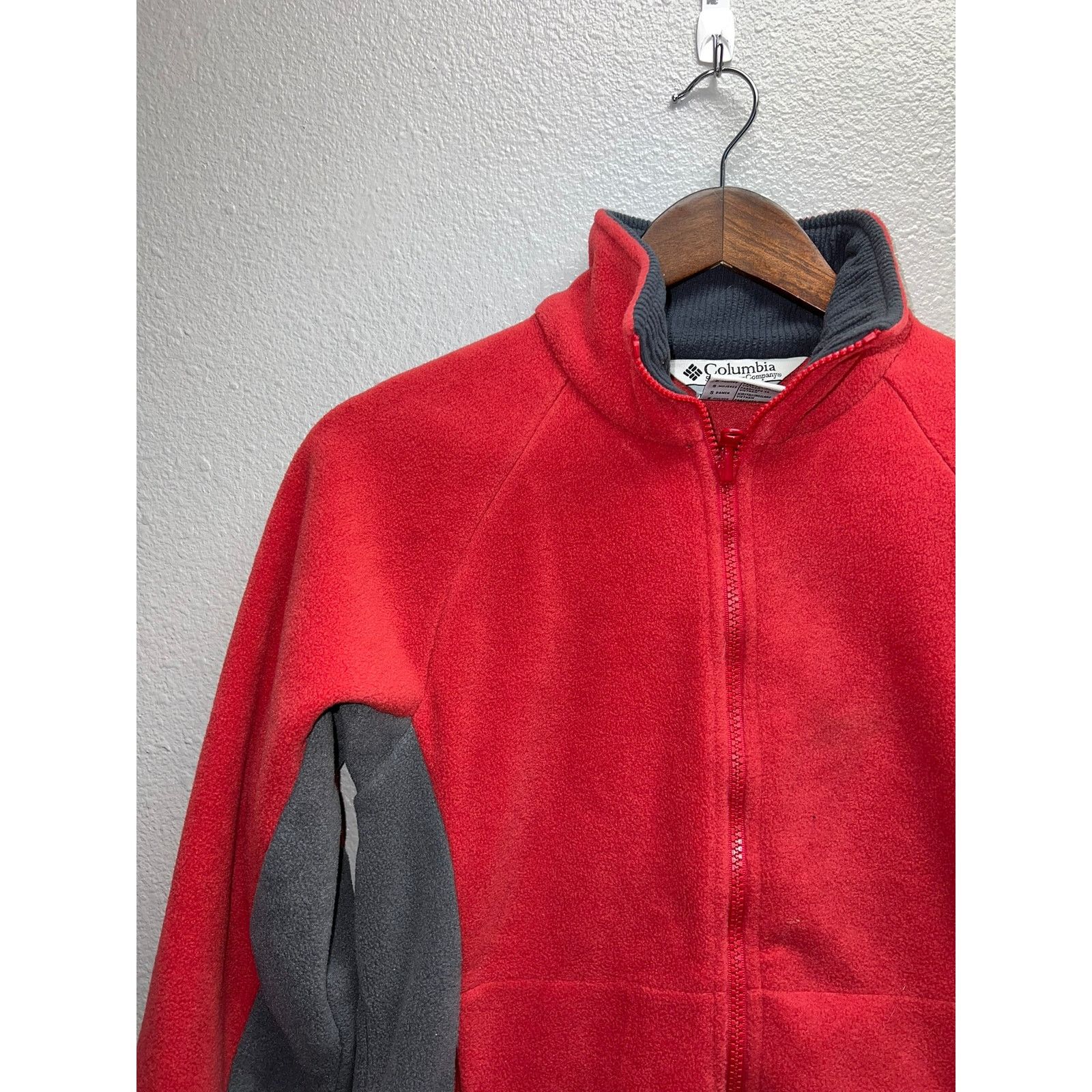 Columbia Womens Columbia Vertex Interchange Jacket Core Red Fleece S Size S / US 4 / IT 40 - 3 Thumbnail