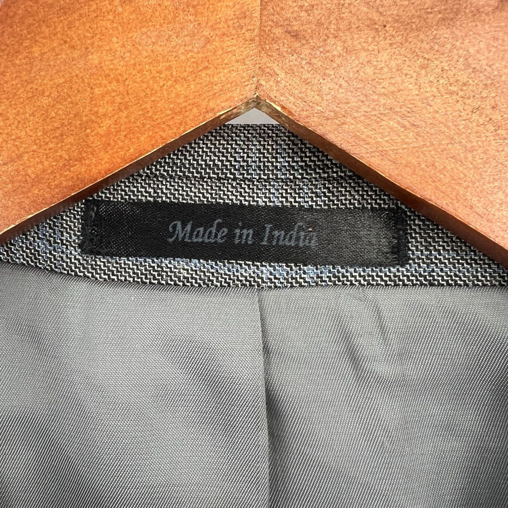 Ralph Lauren Lauren Ralph Lauren Blazer Jacket Mens Size 46L Silk Wool Gray Plaid Sport Coat Size 46R - 2 Thumbnail