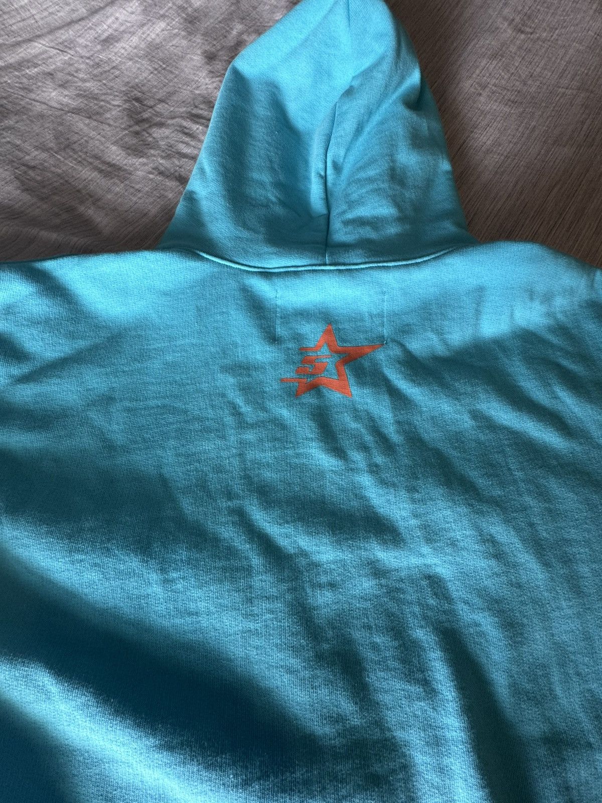 Sp5der Sp5der cyan punk v2 hoodie Size US M / EU 48-50 / 2 - 5 Thumbnail
