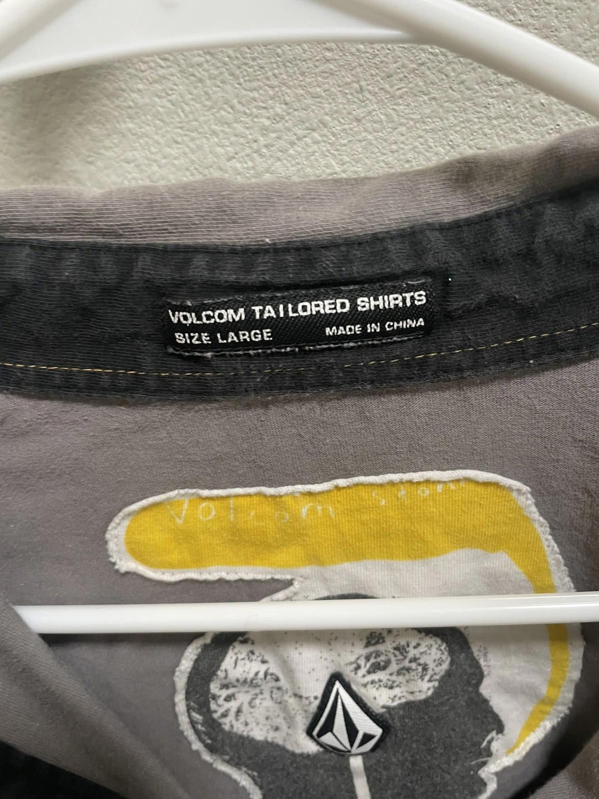 Volcom Volcom Tailored Men's Polo Shirt Short Sleeve Grey Large Size US L / EU 52-54 / 3 - 2 Thumbnail