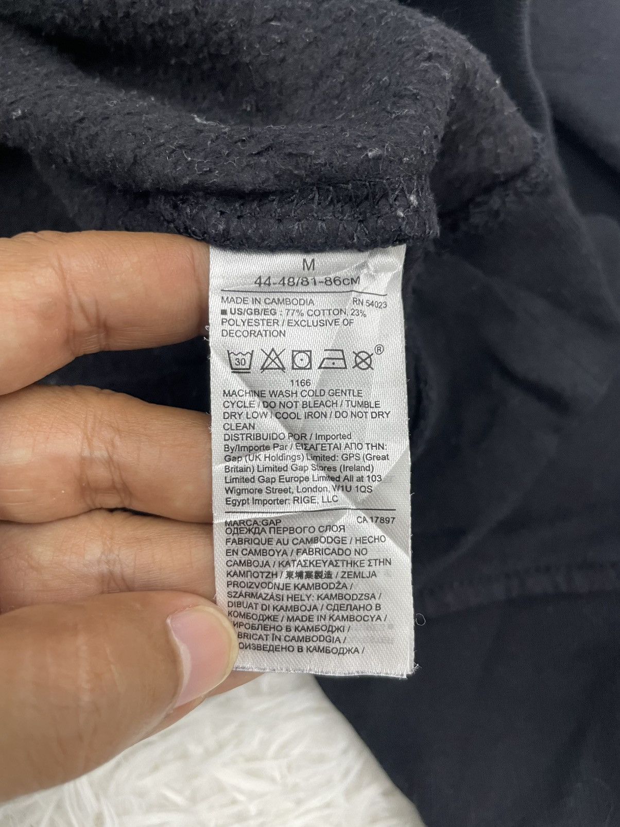 Gap Gap Arch Crew True Black Sweatshirt Size US M / EU 48-50 / 2 - 8 Thumbnail