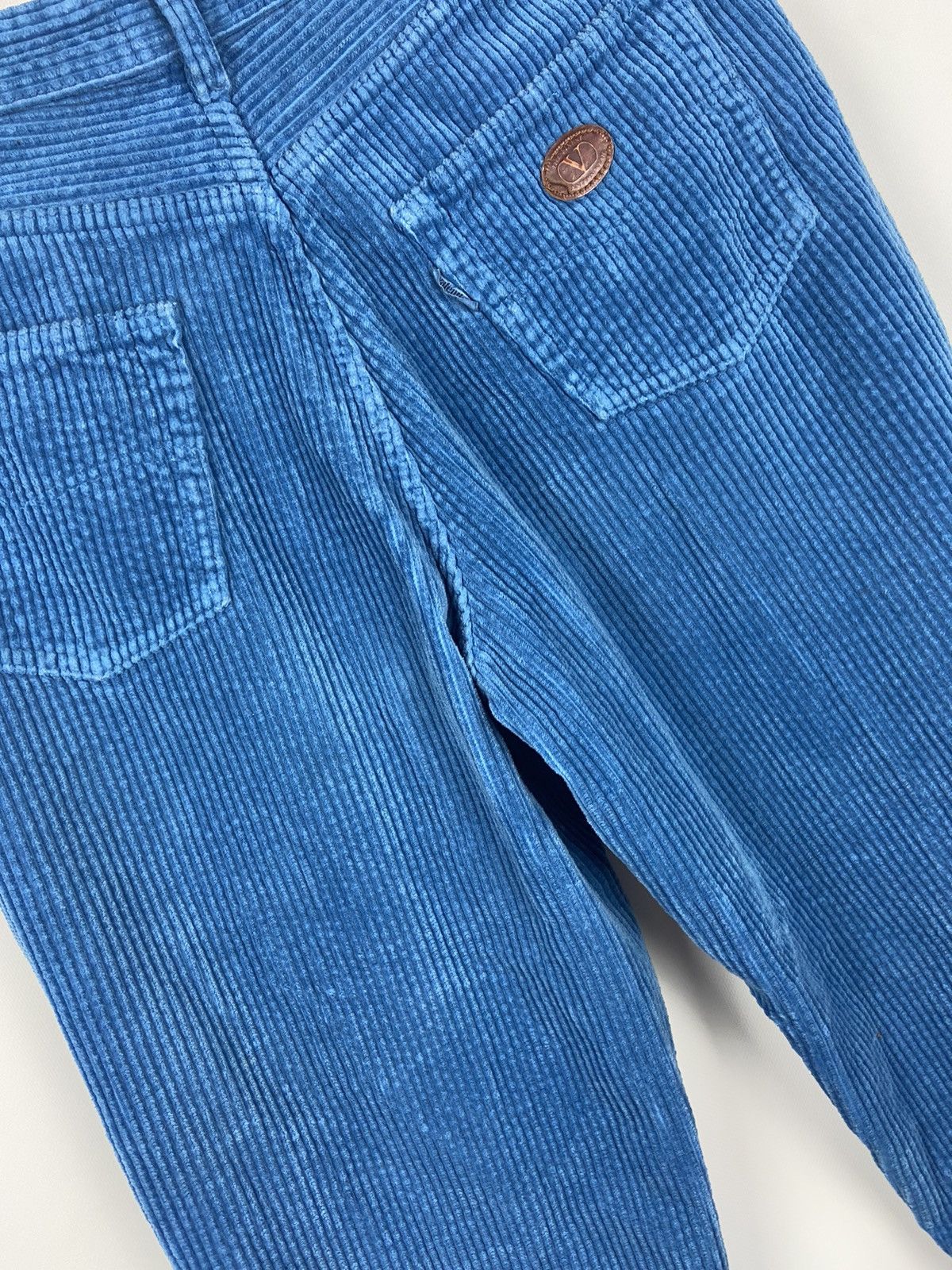 Designer × Valentino × Vintage Vintage Valentino Velvet Straight Striped Trousers Pants Size US 32 / EU 48 - 17 Thumbnail