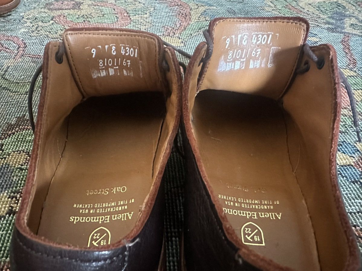 Allen Edmonds NEW Allen Edmonds Oak Street - Brown Grain Leather - 9D Size US 9 / EU 42 - 4 Thumbnail