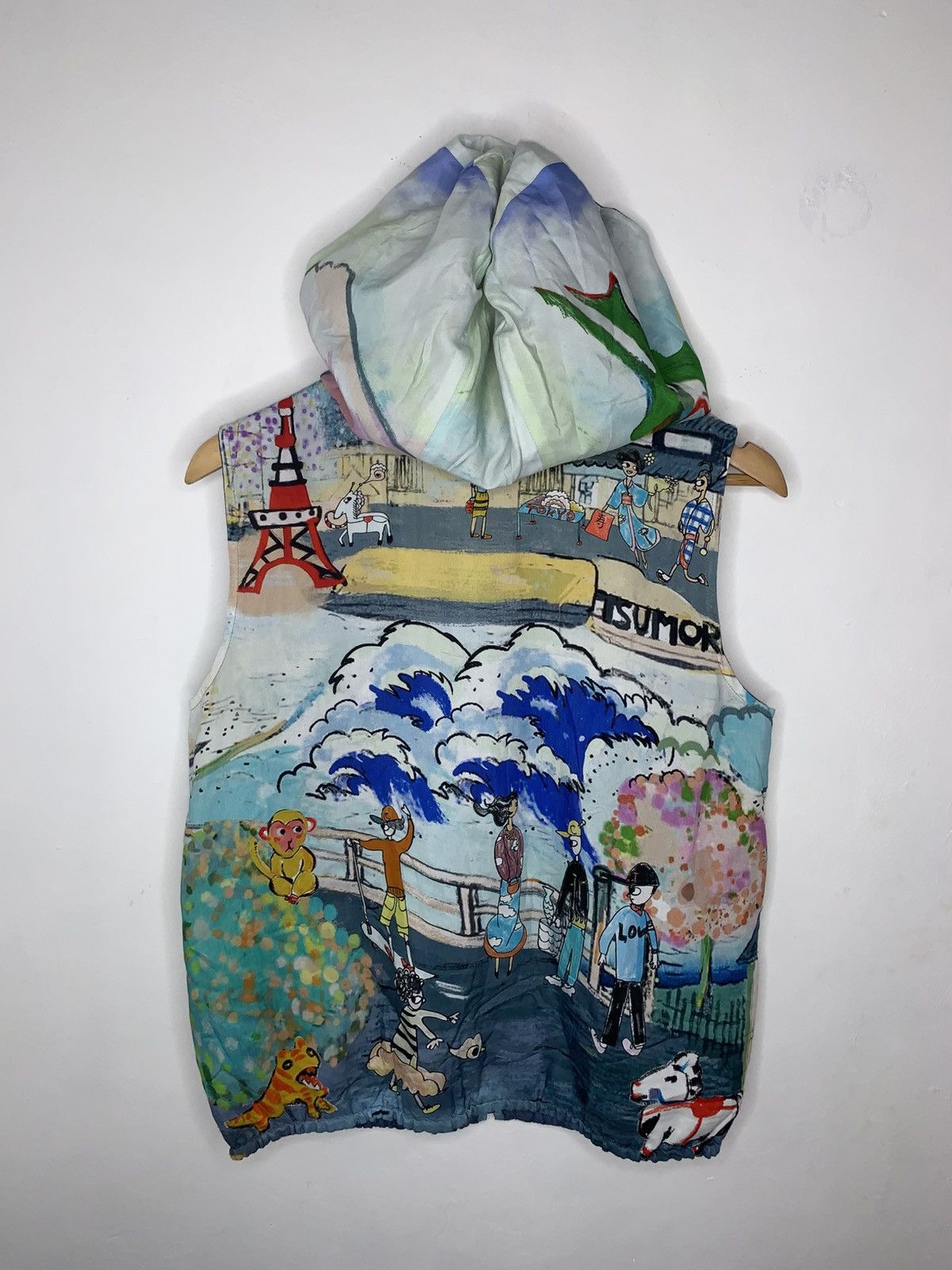Tsumori Chisato Tsumori Chisato Reversible Vest With Hood Size XS / US 0-2 / IT 36-38 - 6 Thumbnail