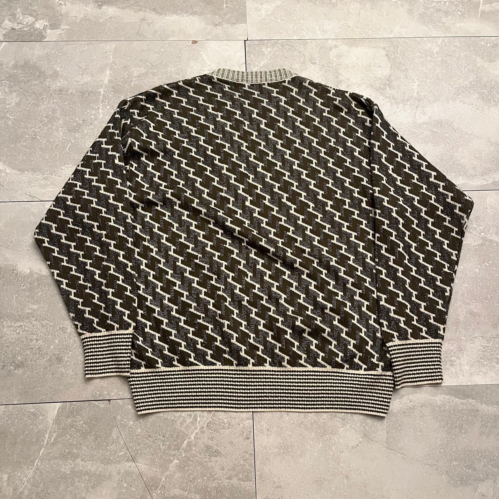 Pronto Uomo Vintage Pronto Uomo ] Knit Sweater – Made in Italy – 52 / L Size US L / EU 52-54 / 3 - 7 Thumbnail