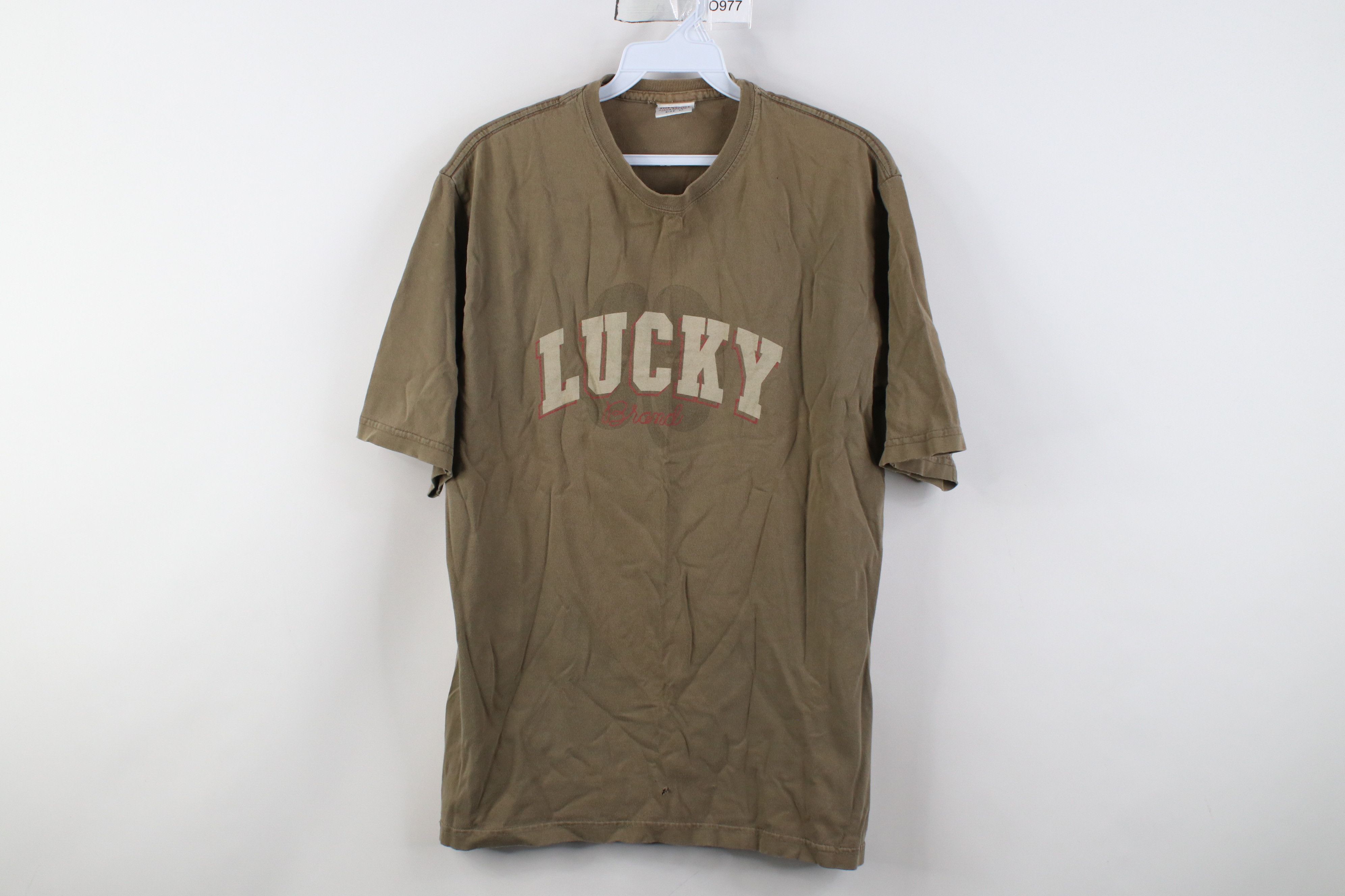 Lucky Brand Vintage 90s Lucky Brand Spell Out Short Sleeve T-Shirt USA Size US M / EU 48-50 / 2 - 1 Thumbnail
