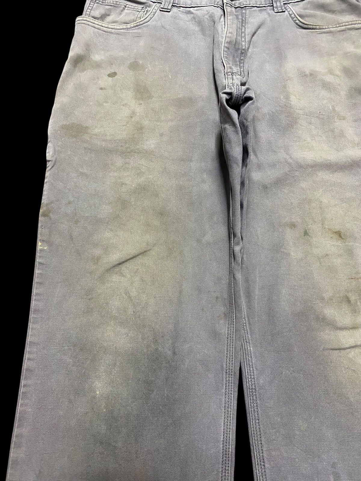 Carhartt Carhartt grey jeans with a relaxed fit jeans Size US 34 / EU 50 - 7 Thumbnail