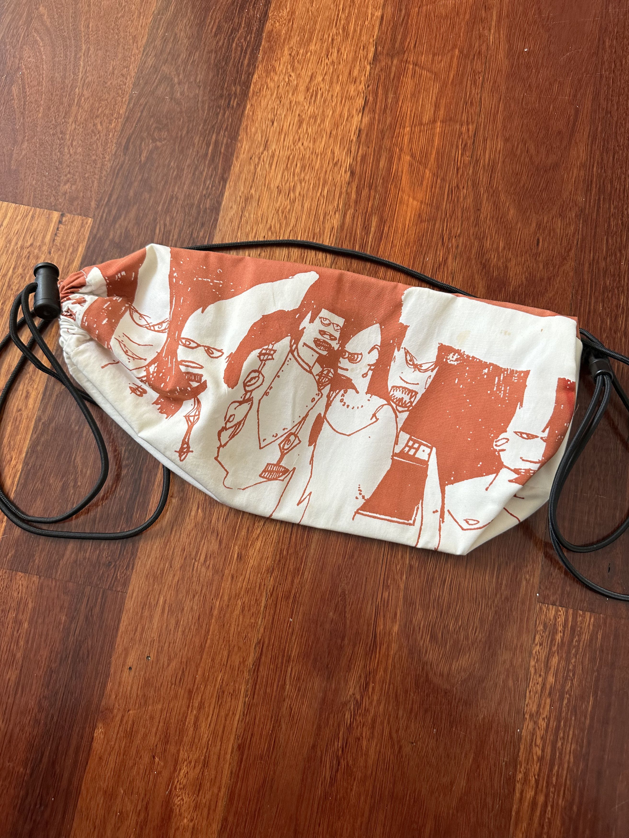 Futura Undercover x Futura 2001 D.A.V.F Sling Bag Size ONE SIZE - 2 Thumbnail