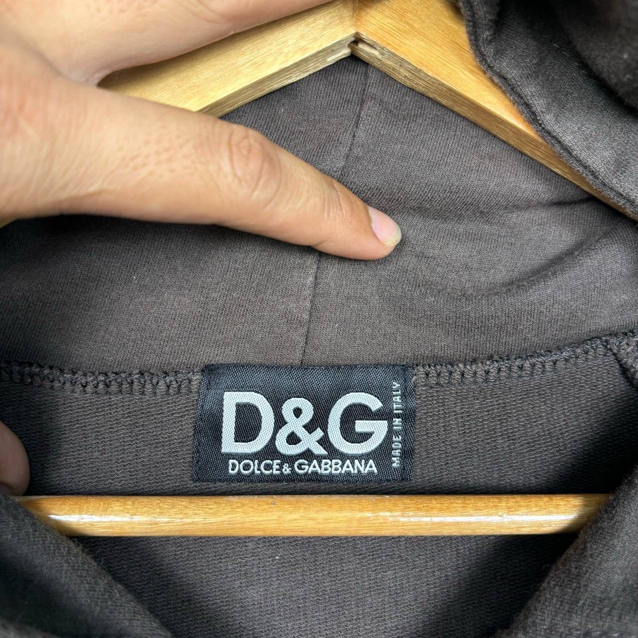 Dolce & Gabbana D&G Vintage Y2K Utility Cargo Hoodie Metal Shield Logo Size US S / EU 44-46 / 1 - 7 Thumbnail