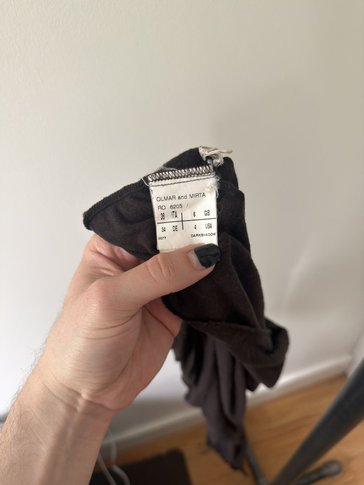 Rick Owens FW03 TRUCKER Draped Longsleeve Size XS / US 0-2 / IT 36-38 - 3 Thumbnail