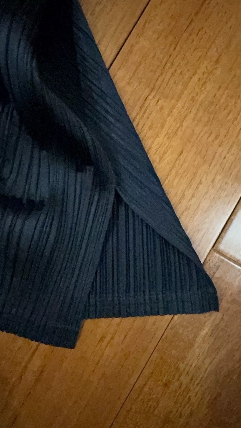 Issey Miyake Issey Miyake size:3 Black pleated long-sleeved shirt Size S / US 4 / IT 40 - 3 Thumbnail